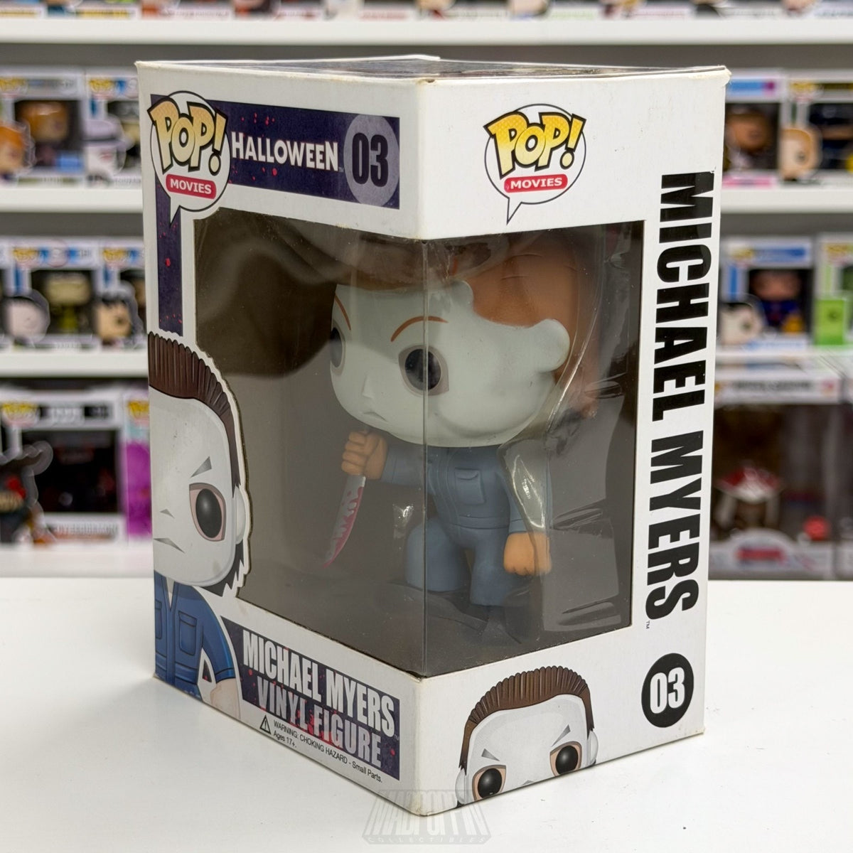 Funko Pop Movies Halloween Michael Myers Original Large Font 03 Horror Figure