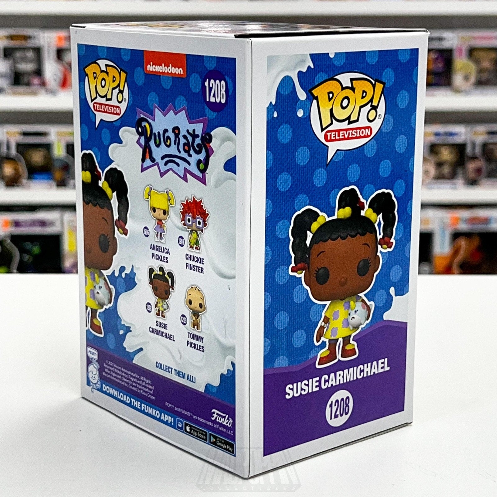 Funko Pop TV Nickelodeon Rugrats Susie Carmichael 1208 Animation Vinyl Figure