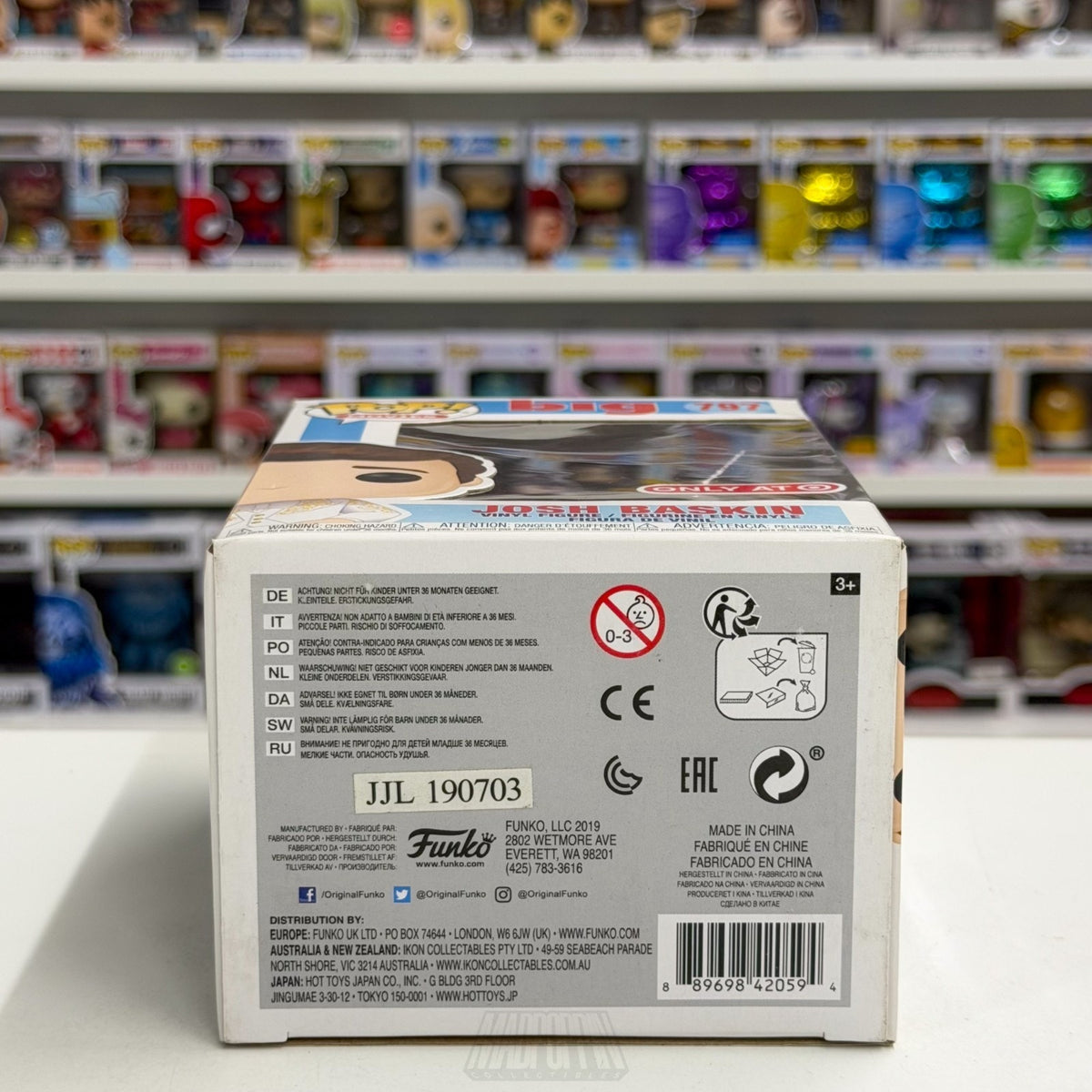 Funko Pop Movies Big Josh Baskin White Tuxedo Target Exclusive 797 Vinyl Figure