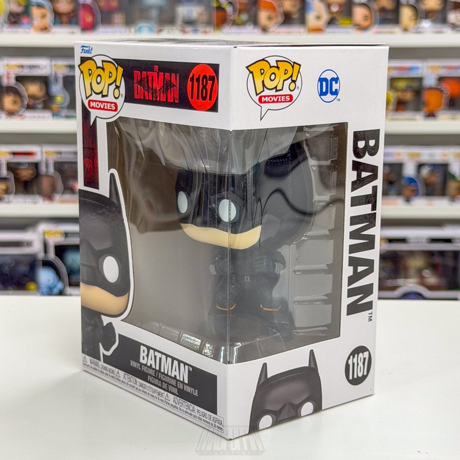 Funko Pop DC Movies The Batman 1187 Dark Night Detective Superhero Vinyl Figure