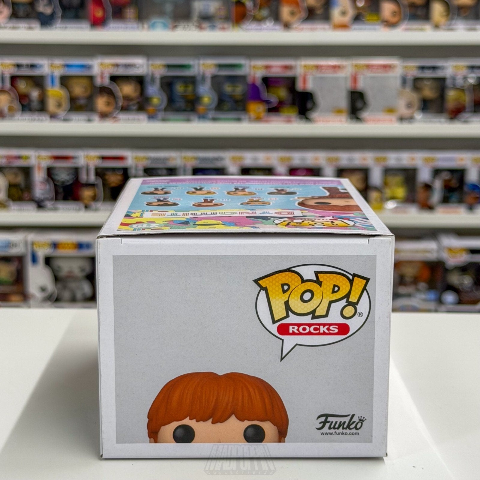 Funko Pop Rocks BTS Dynamite Jin 219 Boy Band Korean K-Pop Toy Vinyl Figure