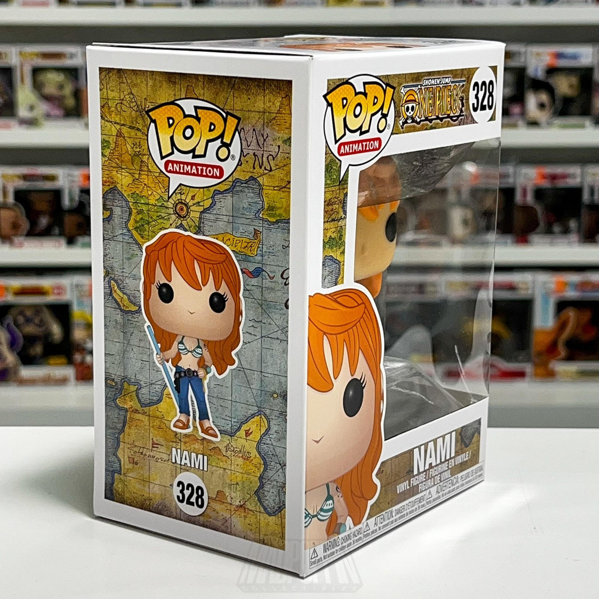 Funko Pop Anime One Piece Nami 328 Cat Burglar Pirate Japan Manga Vinyl Figure