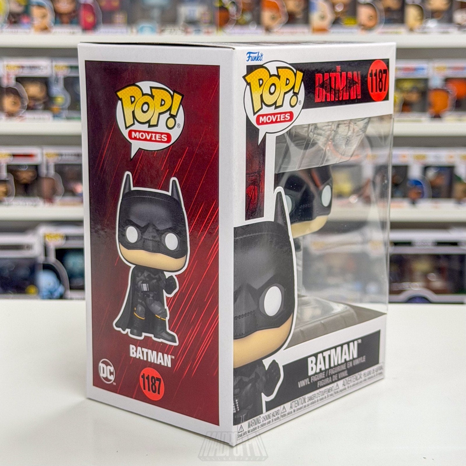 Funko Pop DC Movies The Batman 1187 Dark Night Detective Superhero Vinyl Figure