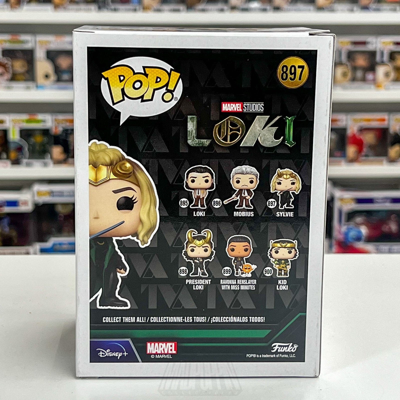 Funko Pop Marvel Studios Loki Sylvie Laufeydottir 897 TVA MCU Toy Vinyl Figure