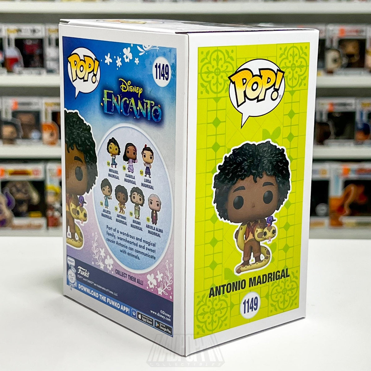 Funko Pop! Disney Encanto Antonio Madrigal #1149 Vinyl Collectible Figure Toy