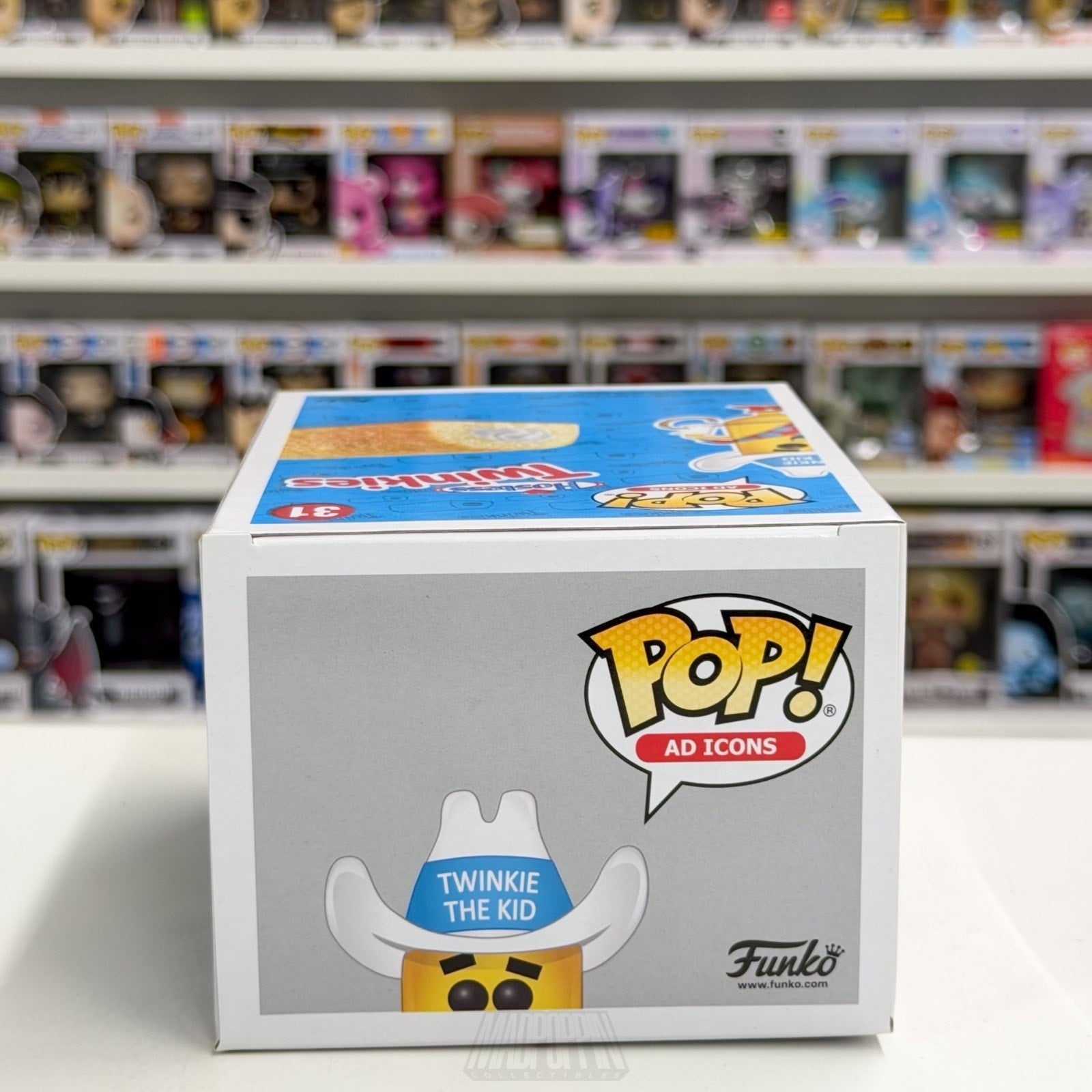Funko Pop Ad Icons Hostess Twinkie the Kid Glow Target 31 Mascot Vinyl Figure