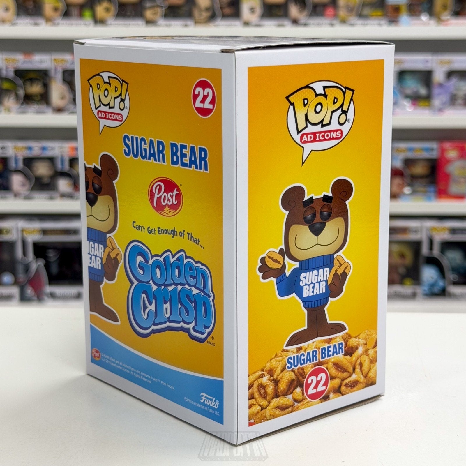 Funko Pop Ad Icons Sugar Bear Target Exclusive 22 Cereal Mascot Toy Vinyl Figure