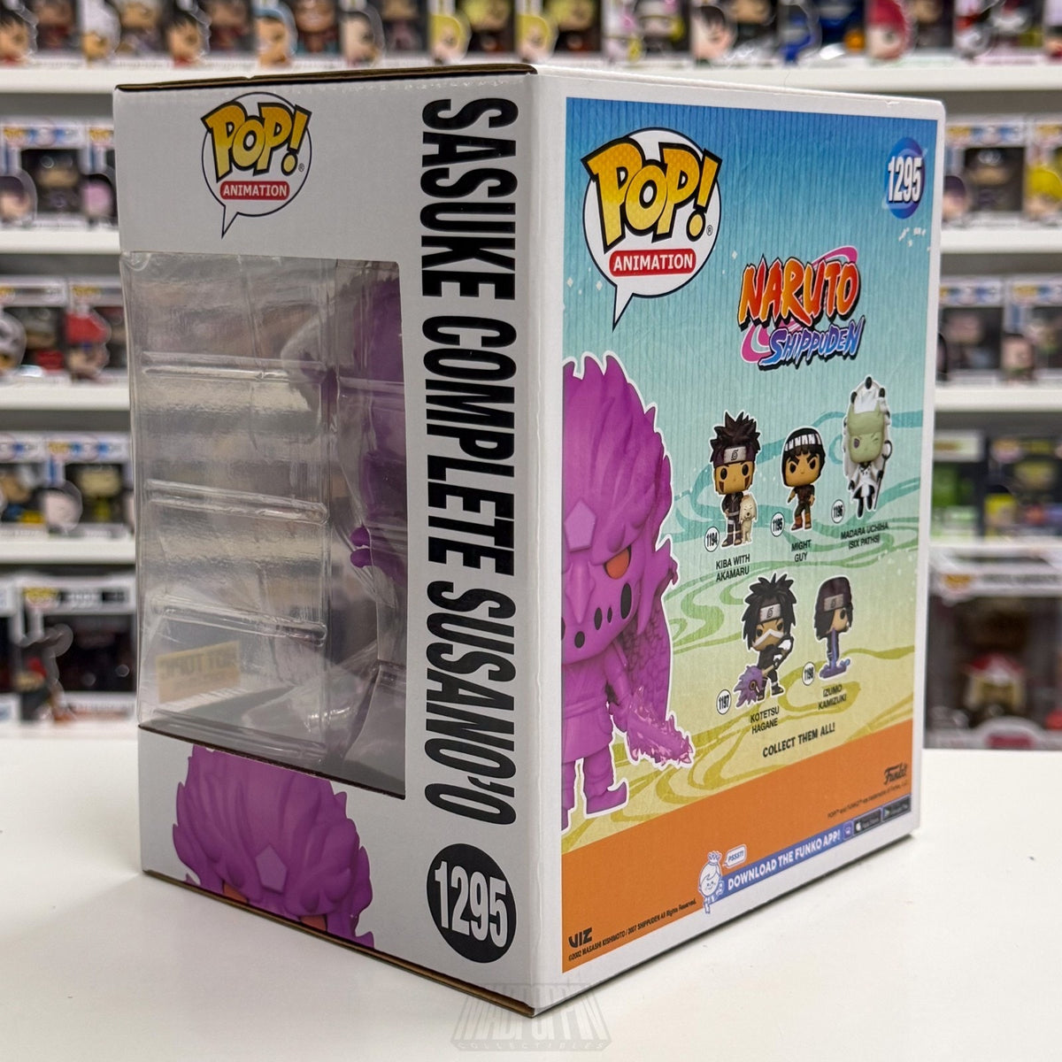 Funko Pop Anime Naruto Sasuke Complete Susano’o Hot Topic 1295 Vinyl 6" Figure