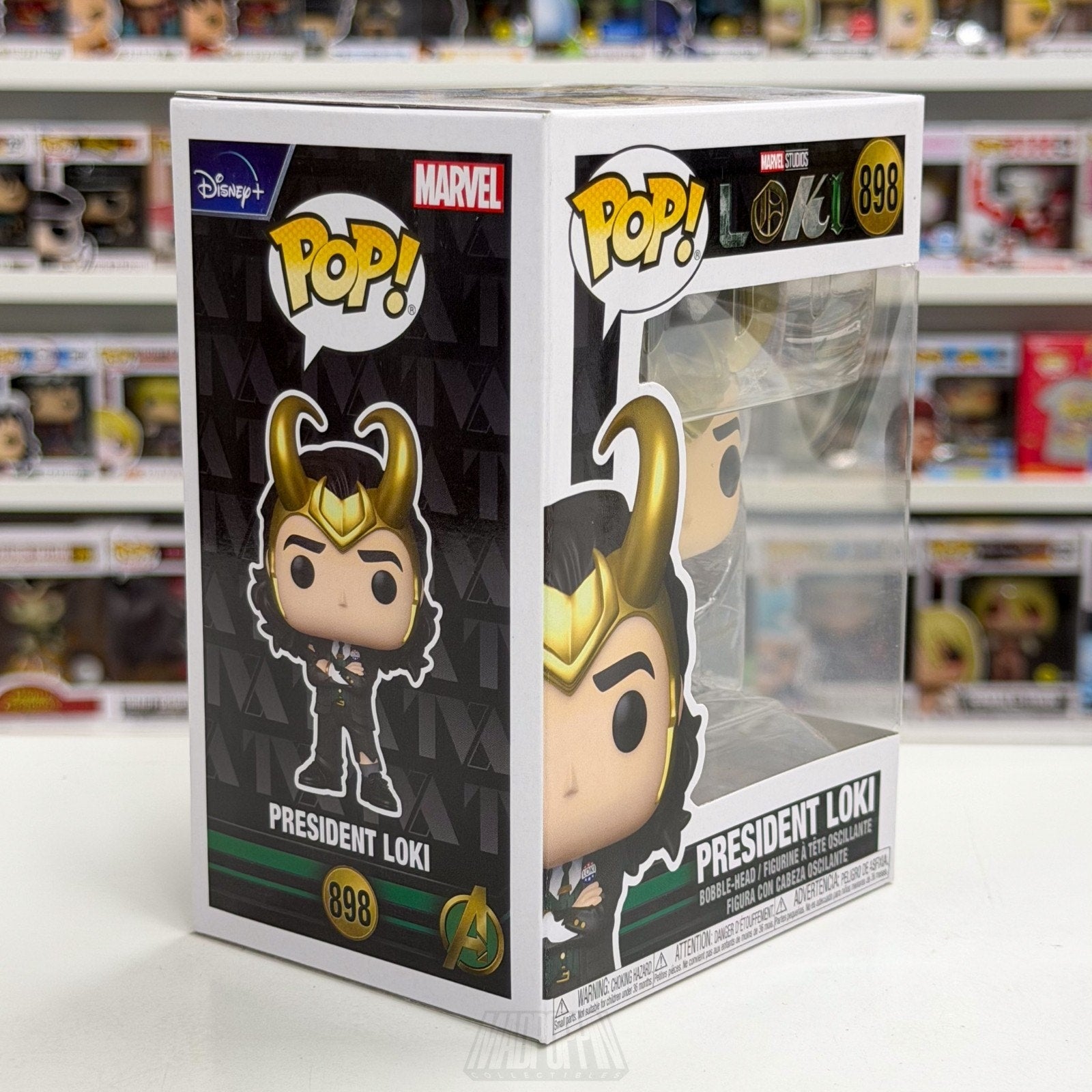 Funko Pop Marvel Studios President Loki 898 TVA Variant Void Toy Vinyl Figure