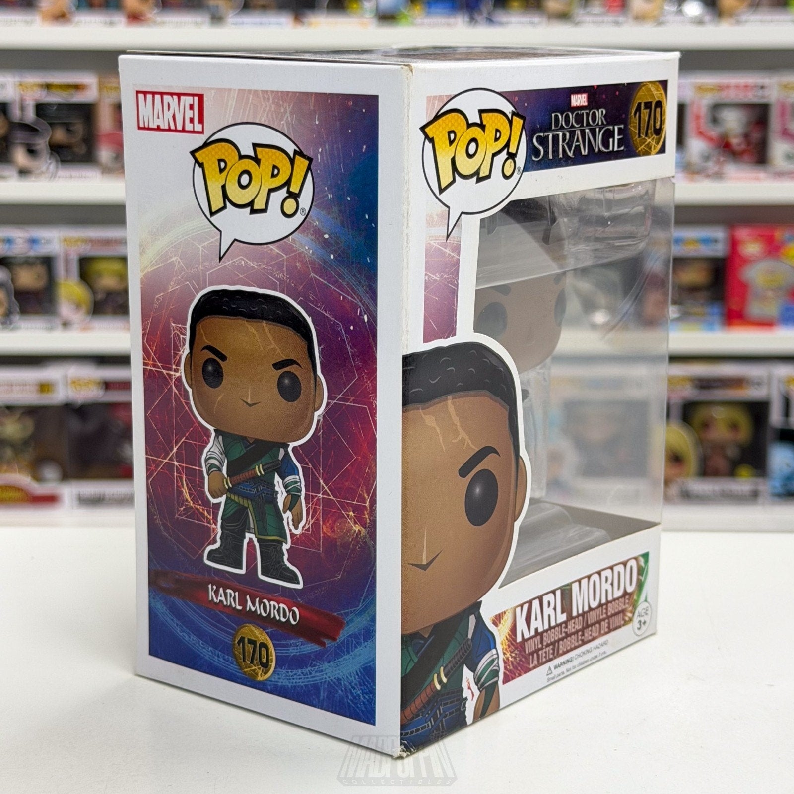 Funko Pop Marvel Doctor Strange Karl Mordo 170 Masters Mystic Arts Vinyl Figure