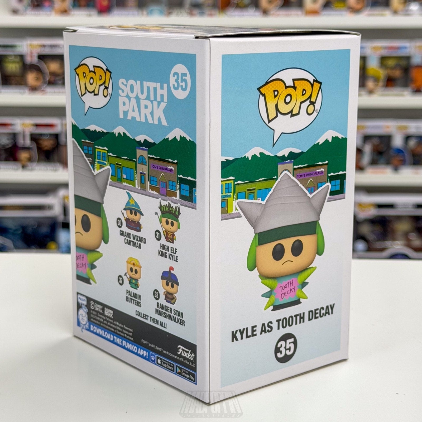 Funko Pop Animation South Park Kyle Broflovski Tooth Decay NYCC 35 Vinyl Figure