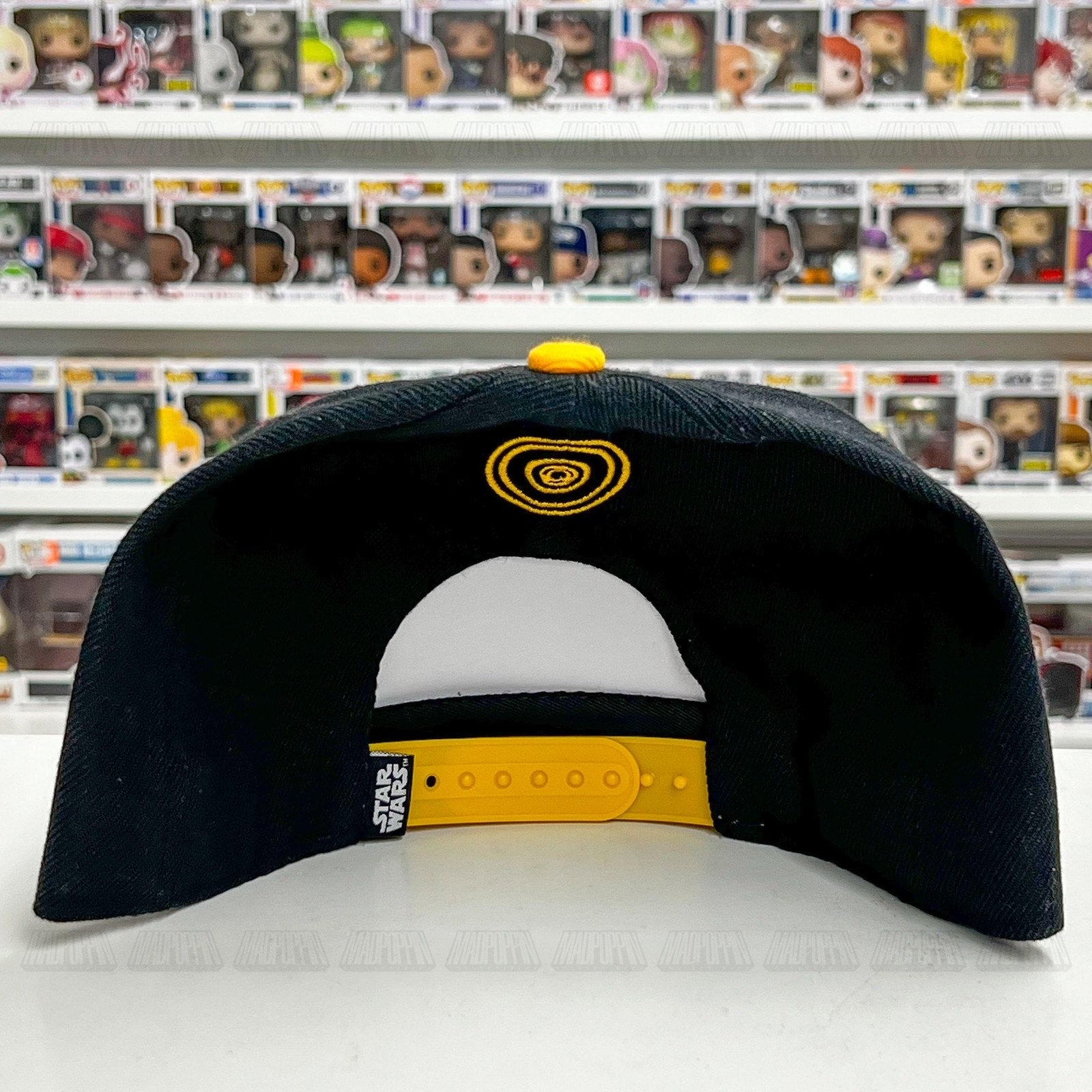 Funko Hat Star Wars Smuggler's Bounty C-3P0 Snapback Cap Black Yellow Gold NEW