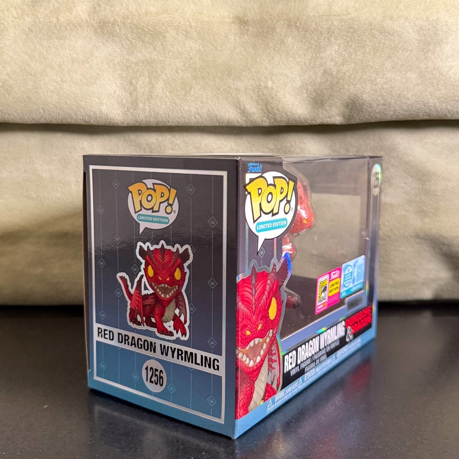 Funko Pop Games Dungeons & Dragons Red Dragon Wyrmling 1256 SDCC 2026 SUPEME Toy