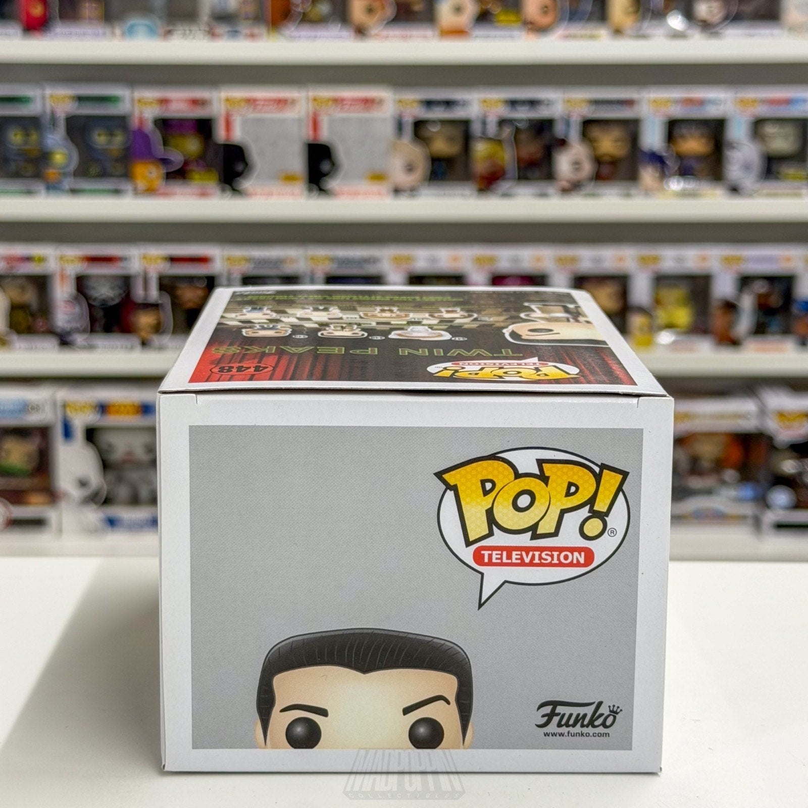 Funko Pop TV Twin Peaks Agent Dale Cooper w/Mug 448 Vaulted Rare Vinyl Figure