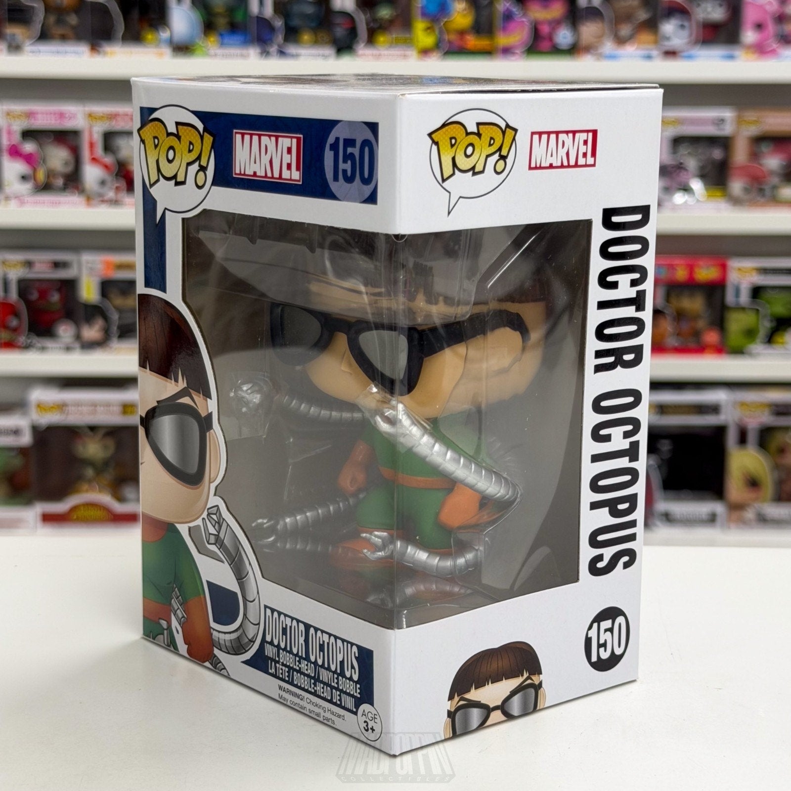 Funko Pop Marvel Doctor Octopus Ock 150 Oscorp Supervillain Toy Vinyl Figure