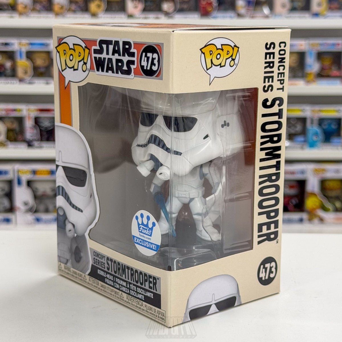 Funko Pop Star Wars Concept Series Stormtrooper Exclusive 473 Toy Vinyl Figure
