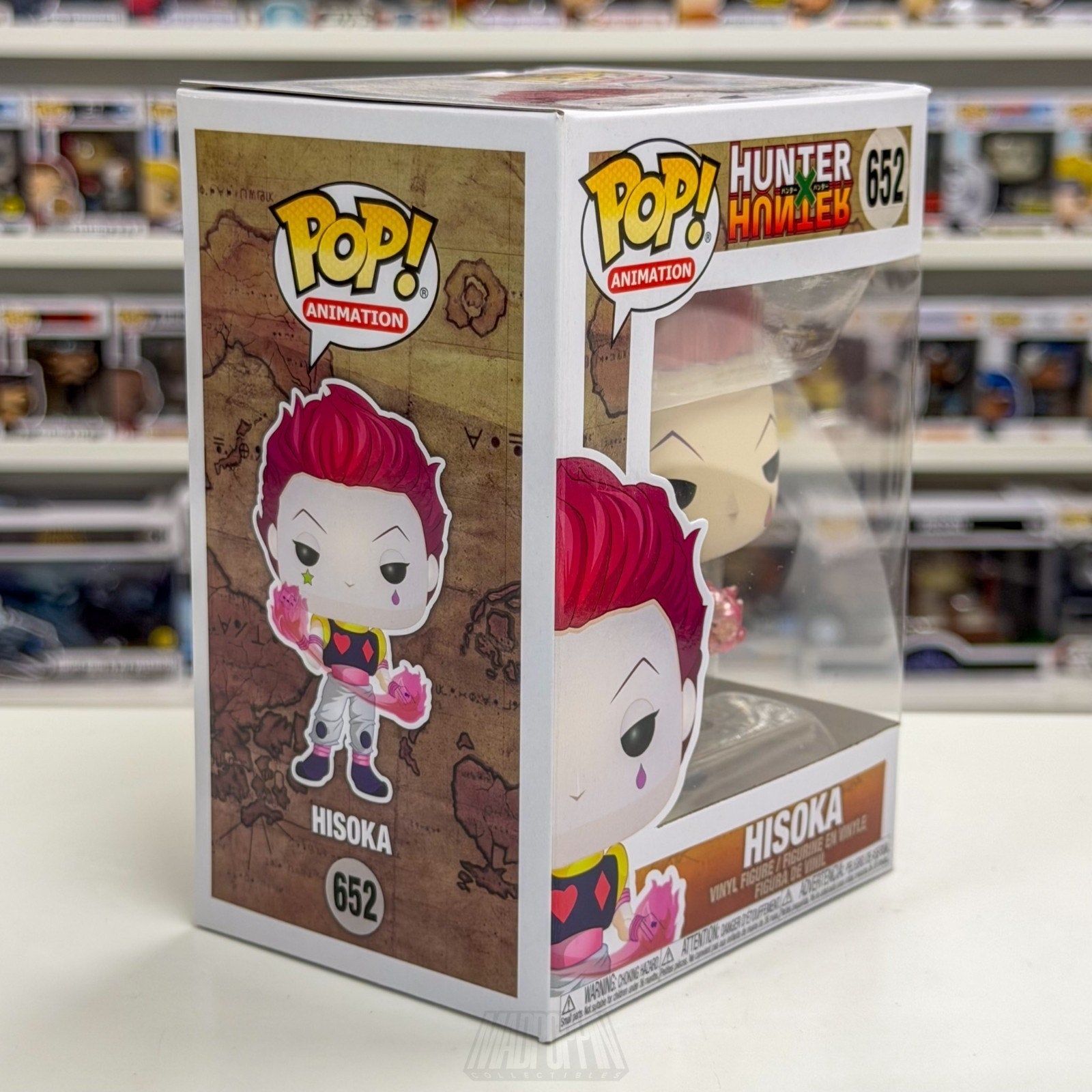 Funko Pop Anime Hunter x Hunter Hisoka 652 Jester Japanese Manga Vinyl Figure