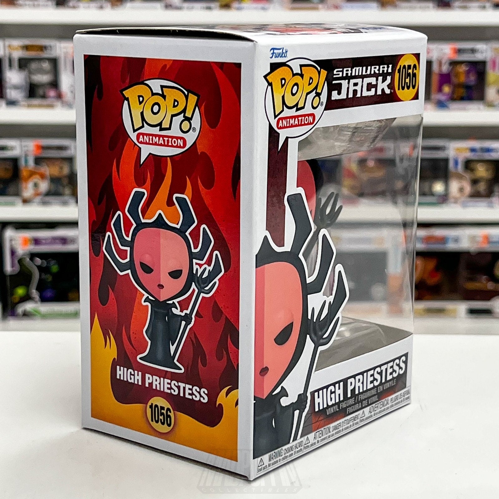 Funko Pop Animation Samurai Jack High Priestess 1056 Figure Cartoon Network