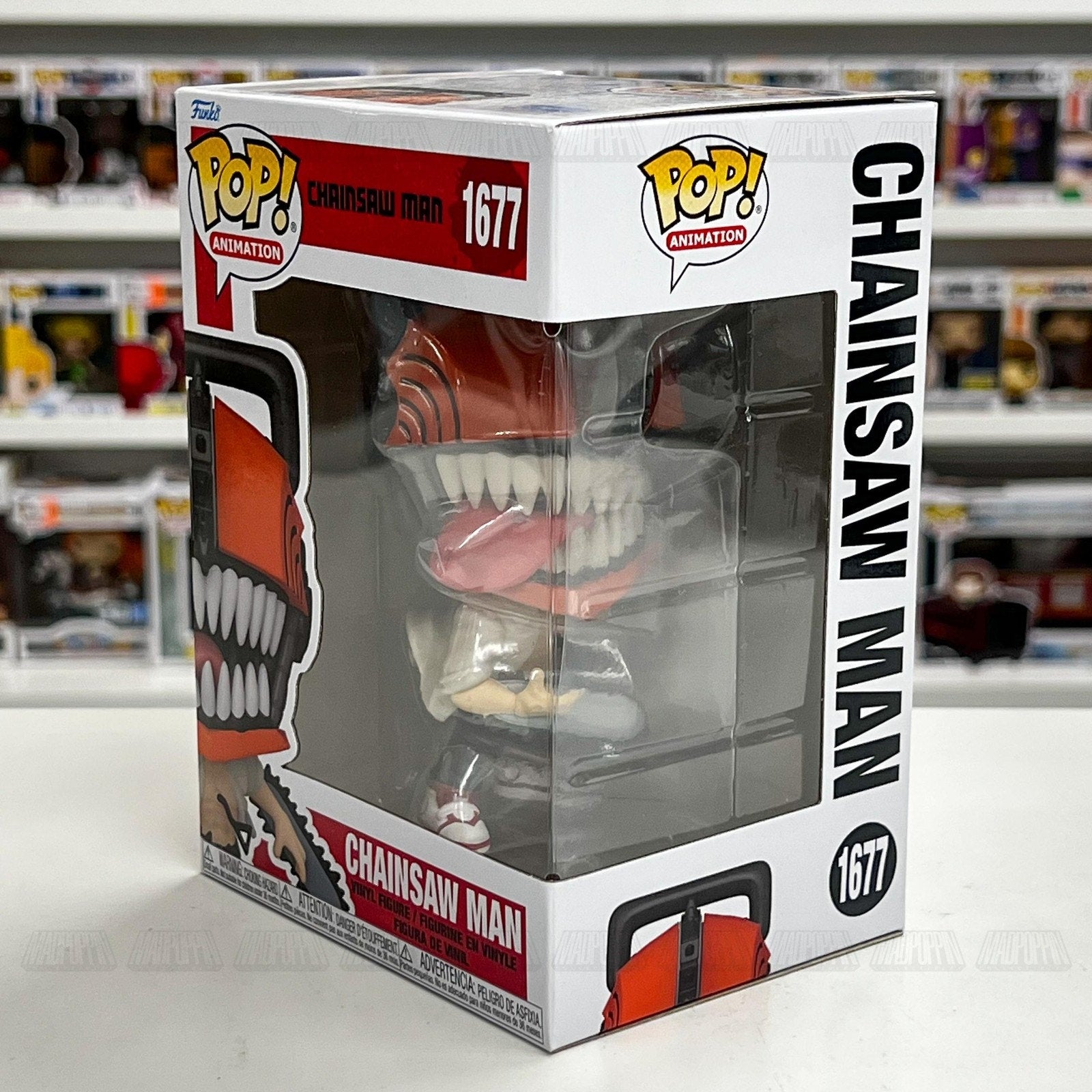 Funko Pop Anime Chainsaw Man 1677 Denji Japanese Horror Manga Toy Vinyl Figure