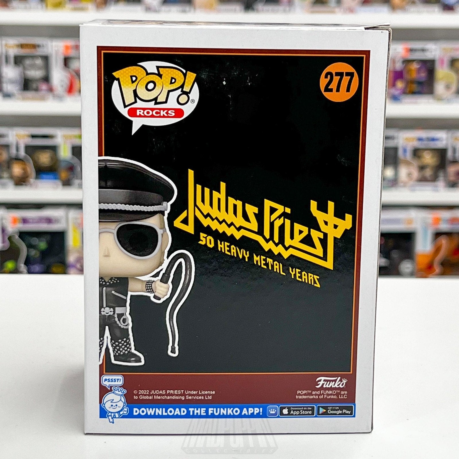 Funko Pop Rocks Judas Priest 50 Heavy Metal Years Rob Halford 277 Vinyl Figure