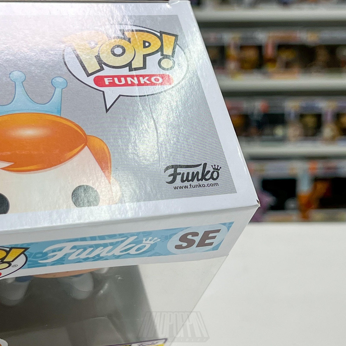 Funko Pop Fundays Freddy as Blue Ranger 525PCS SE SDCC MMPR Ranger Vinyl Figure