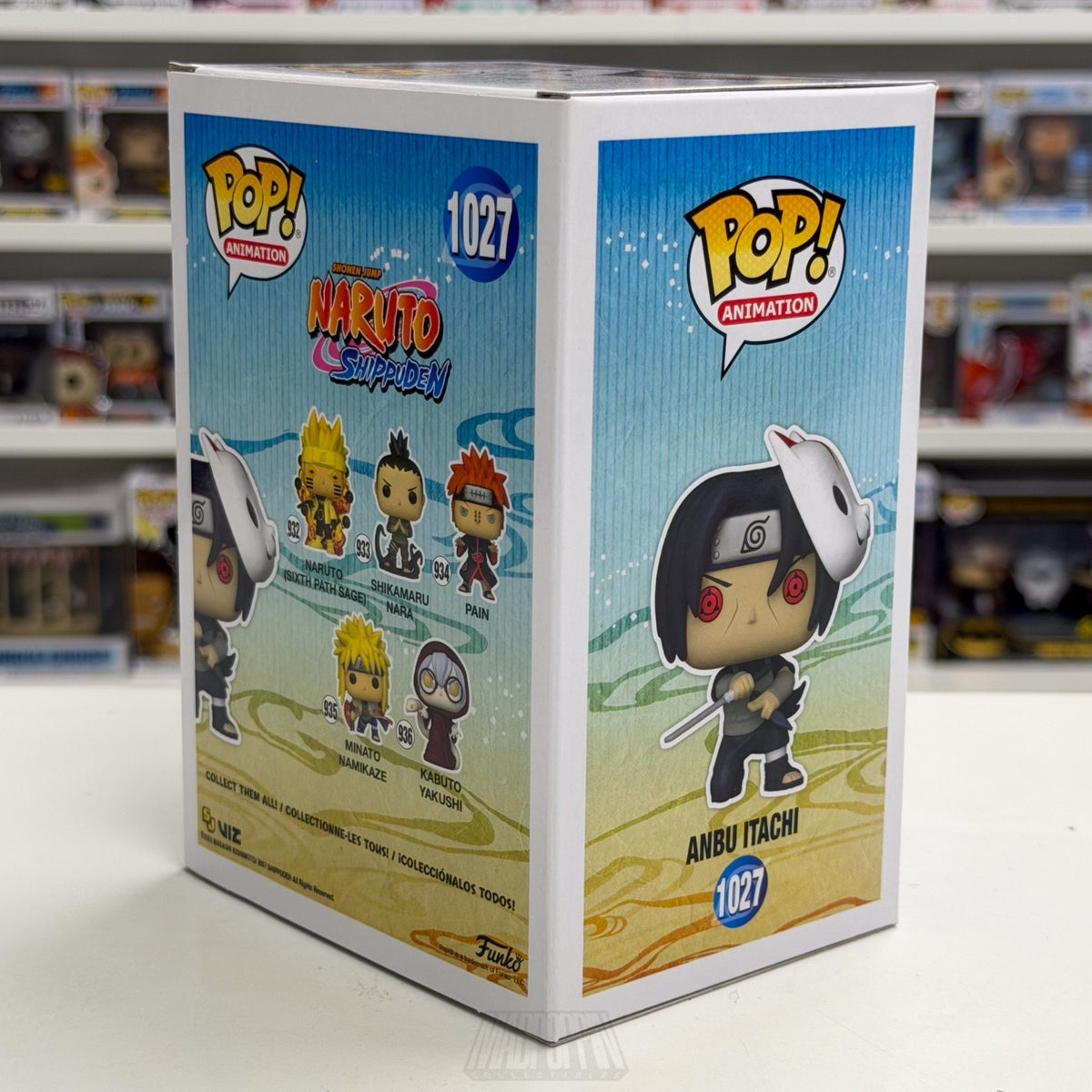 Funko Pop Anime Naruto Anbu Itachi Chalice Collectibles 1027 Manga Vinyl Figure