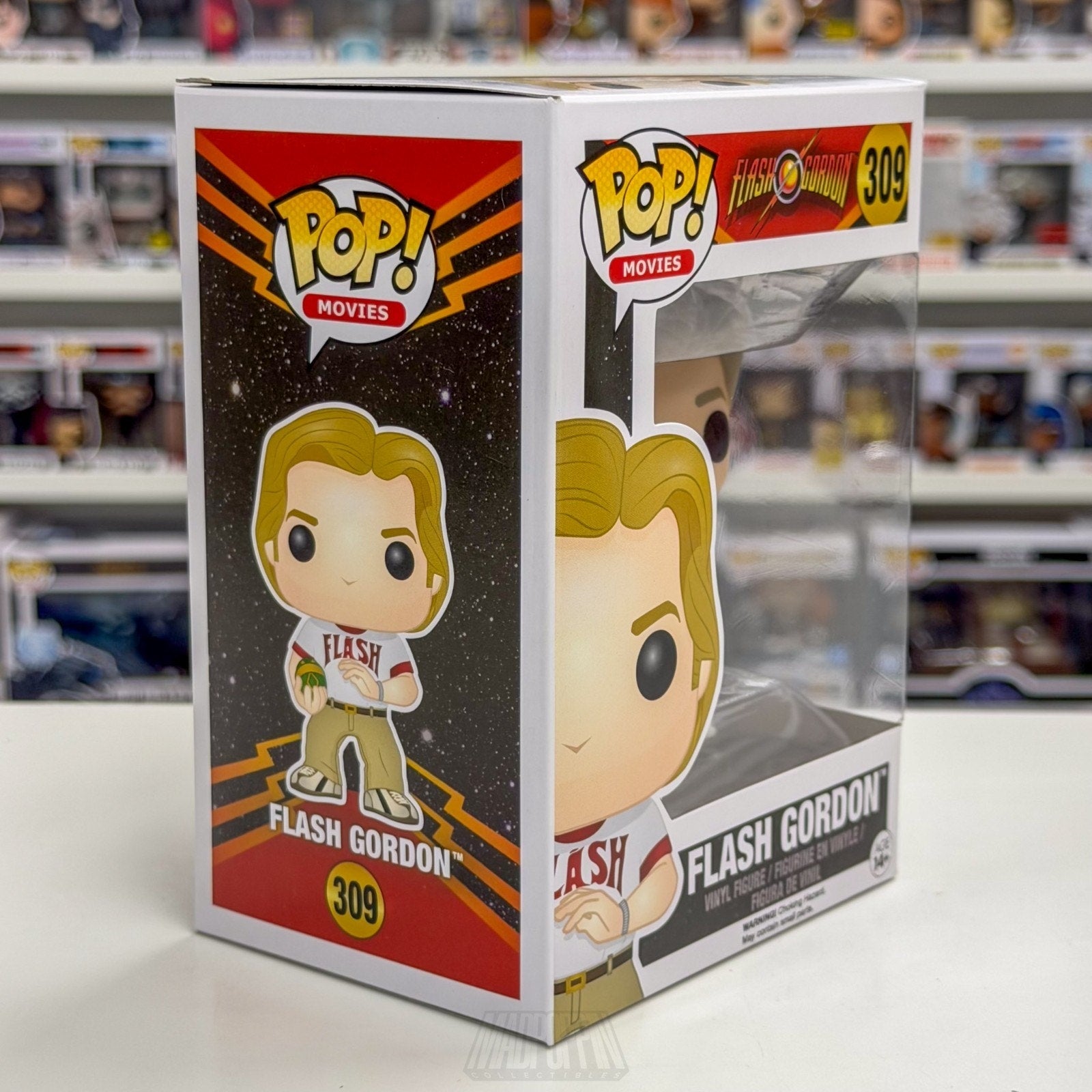 Funko Pop Movies Flash Gordon 309 Vaulted Rare Space Opera Toy Vinyl Figure