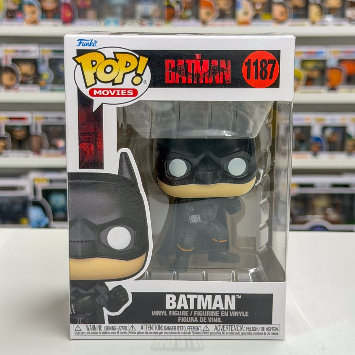 Funko Pop DC Movies The Batman 1187 Dark Night Detective Superhero Vinyl Figure