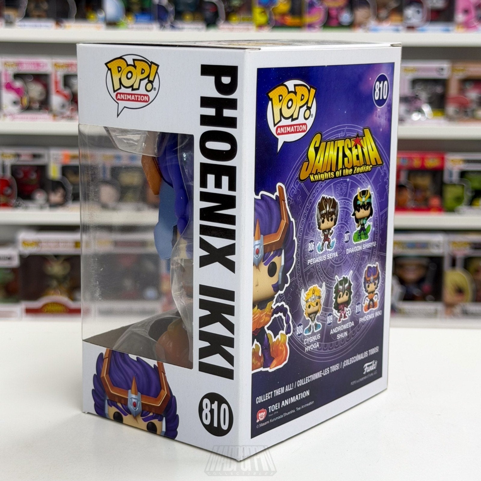 Funko Pop Anime Saint Seiya Phoenix Ikki 810 Japanese Manga Fantasy Vinyl Figure