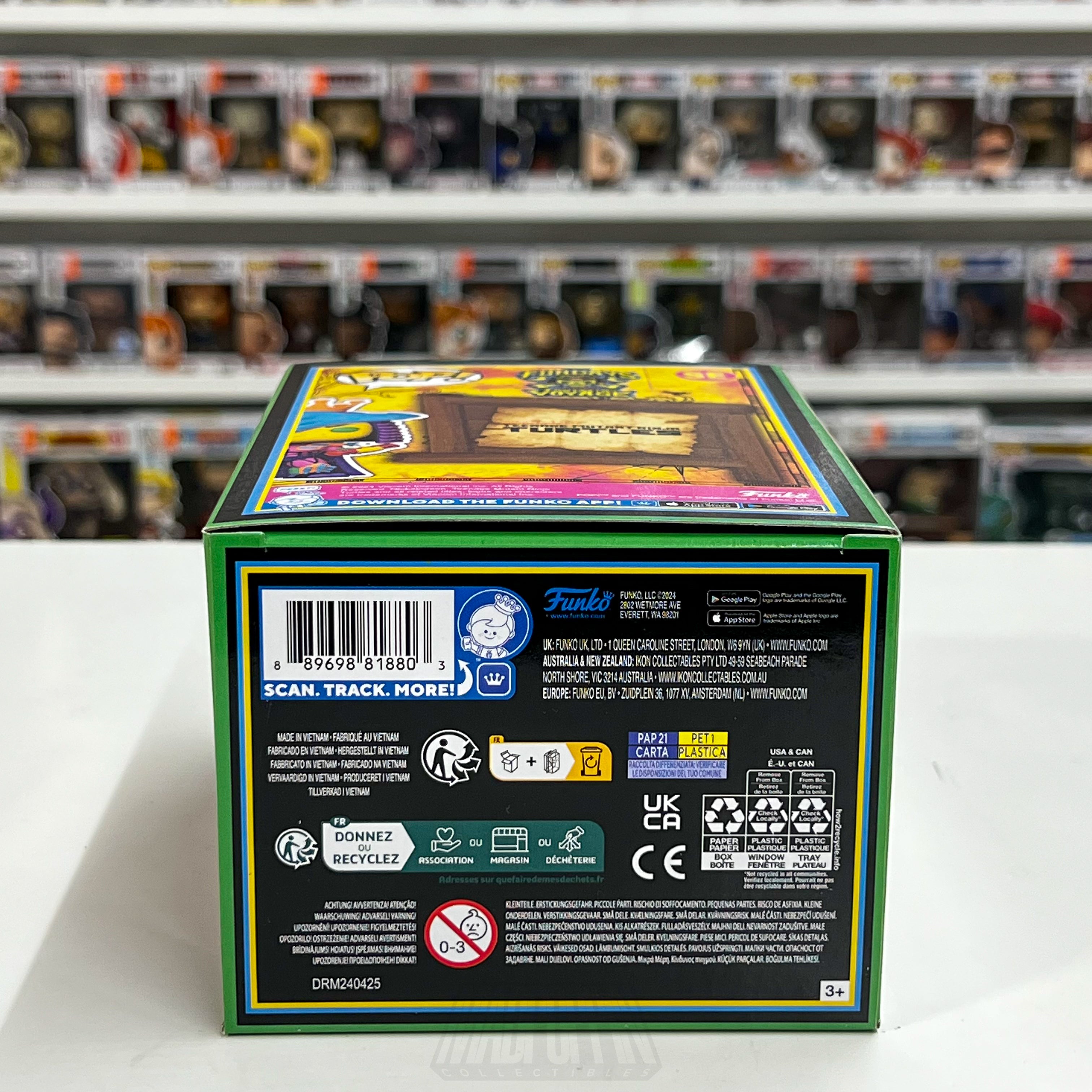 Funko Pop Fundays Funtastic Voyage Freddy as Shredder Blacklight 100 PCS TMNT - Madpoppin