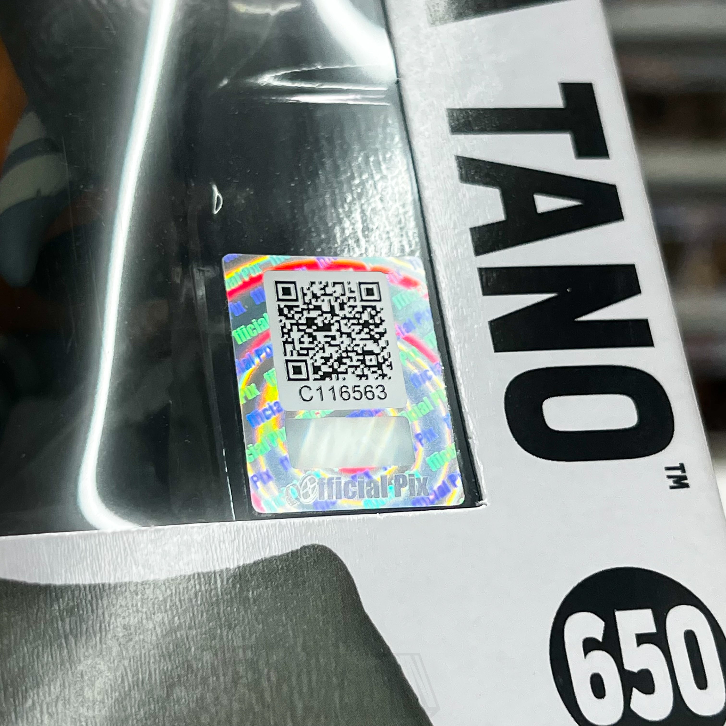 Funko Pop Star Wars Ahsoka Tano 650 Signed Ashley Eckstein Rosario Dawson COA - Madpoppin