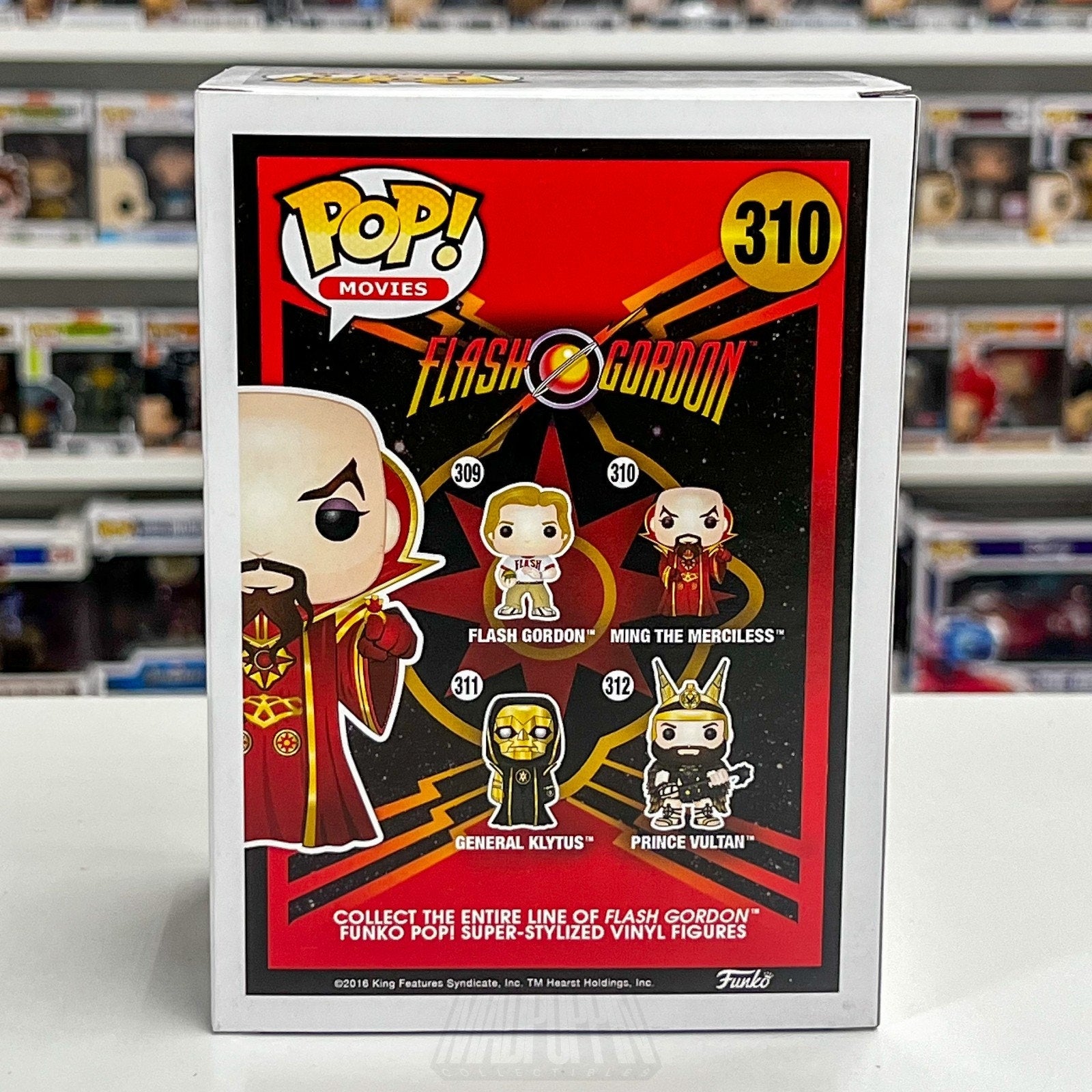 Funko Pop Movies Flash Gordon Ming the Merciless 310 Space Opera Vinyl Figure