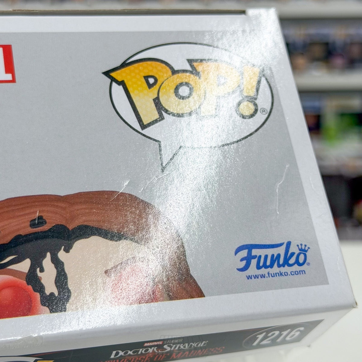 Funko Pop Marvel Wanda Maximoff Entertainment Earth Glow 1216 Witch Vinyl Figure