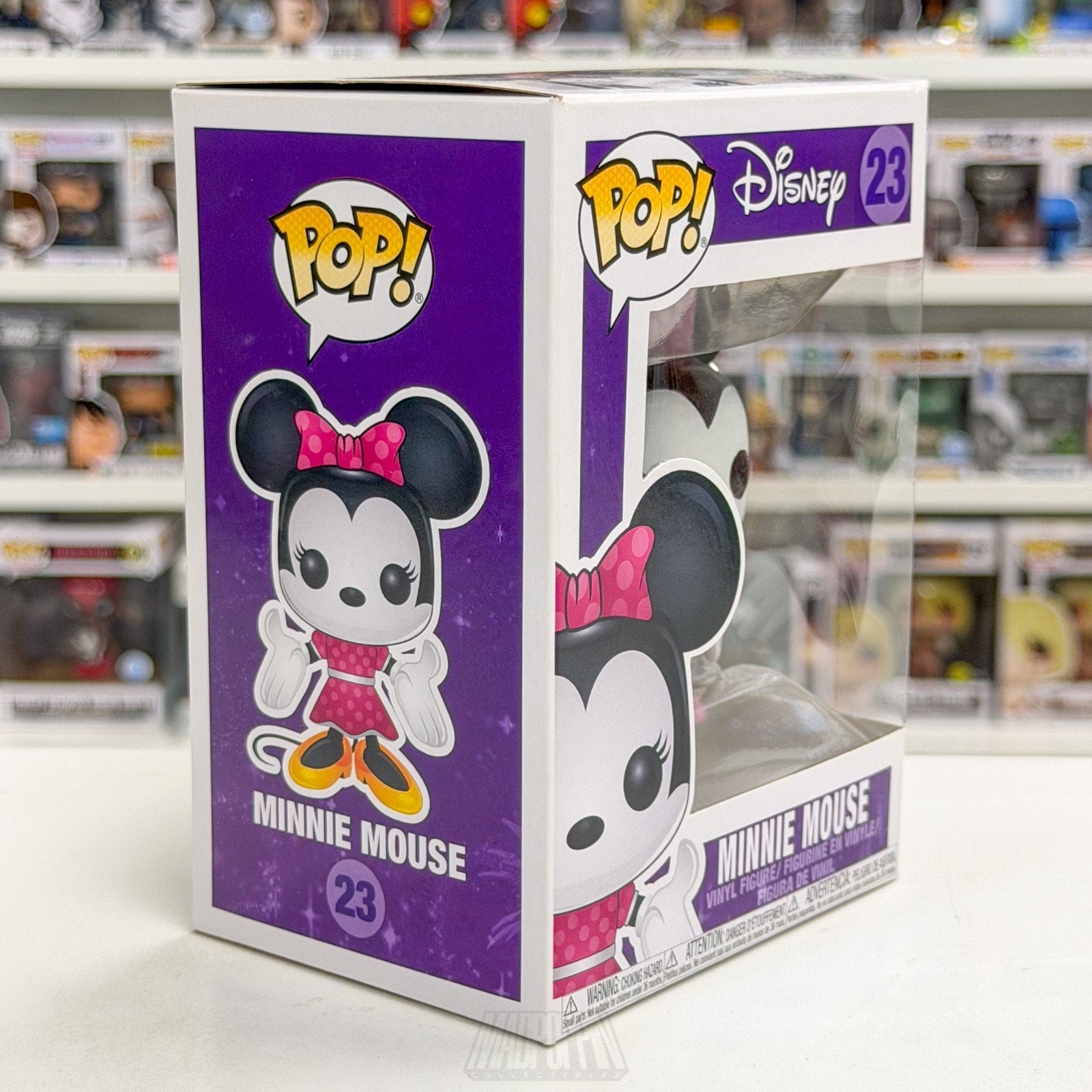 Funko Pop Disney Minnie Mouse w/Pink Bow 23 Mickeys Sweetheart Toy Vinyl Figure