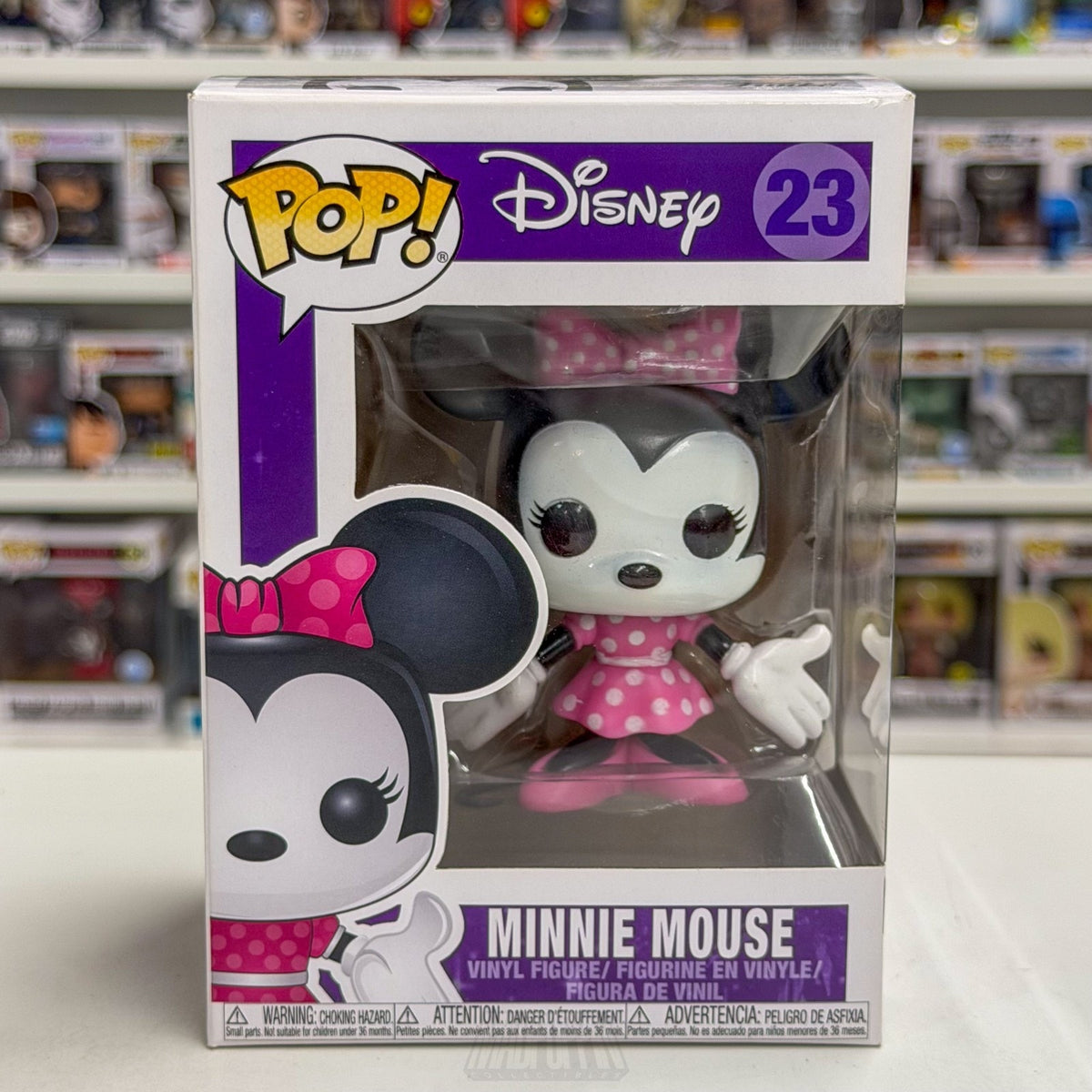 Funko Pop Disney Minnie Mouse w/Pink Bow 23 Mickeys Sweetheart Toy Vinyl Figure