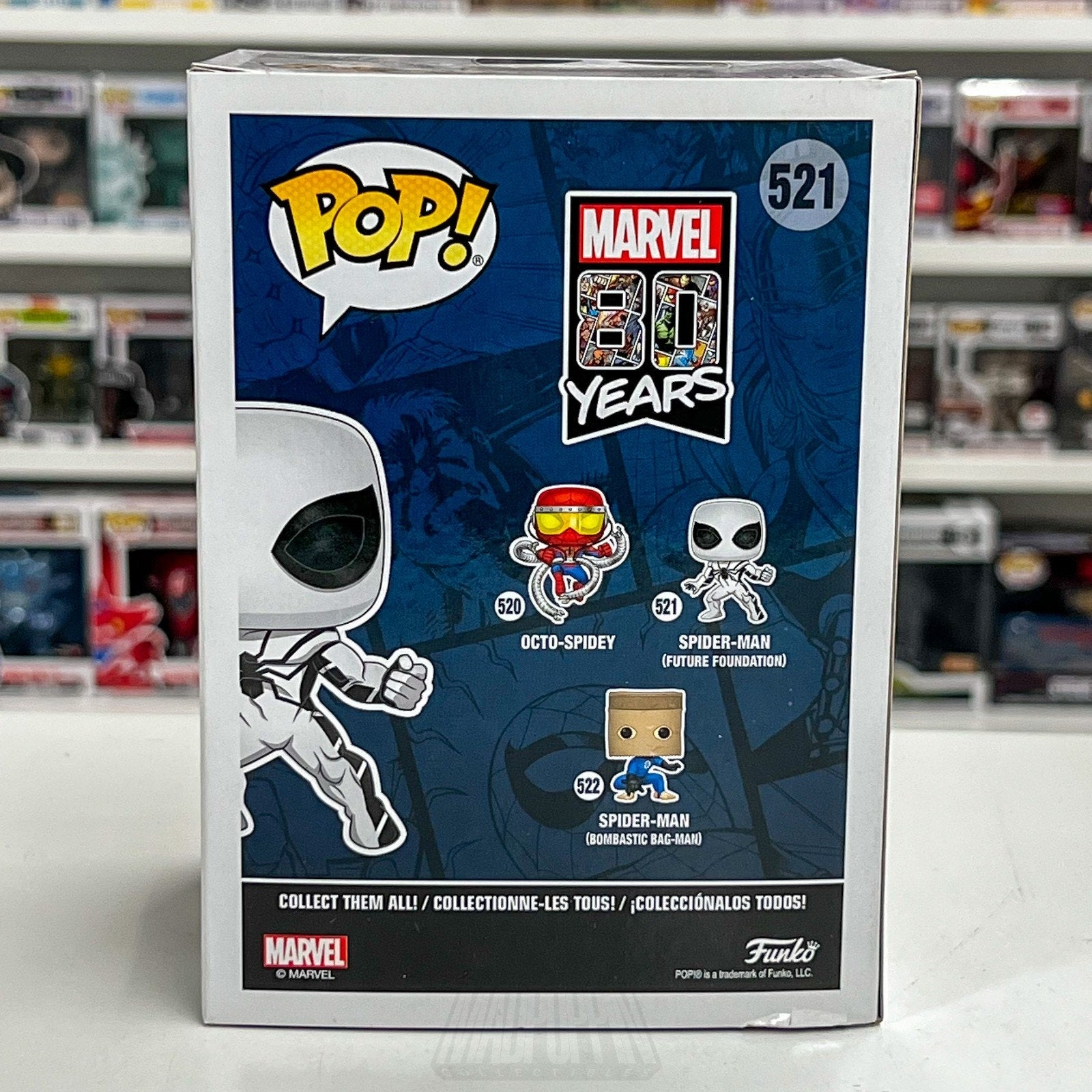Funko Pop Marvel Spider-Man Future Foundation Walgreens 521 Toy Vinyl Figure