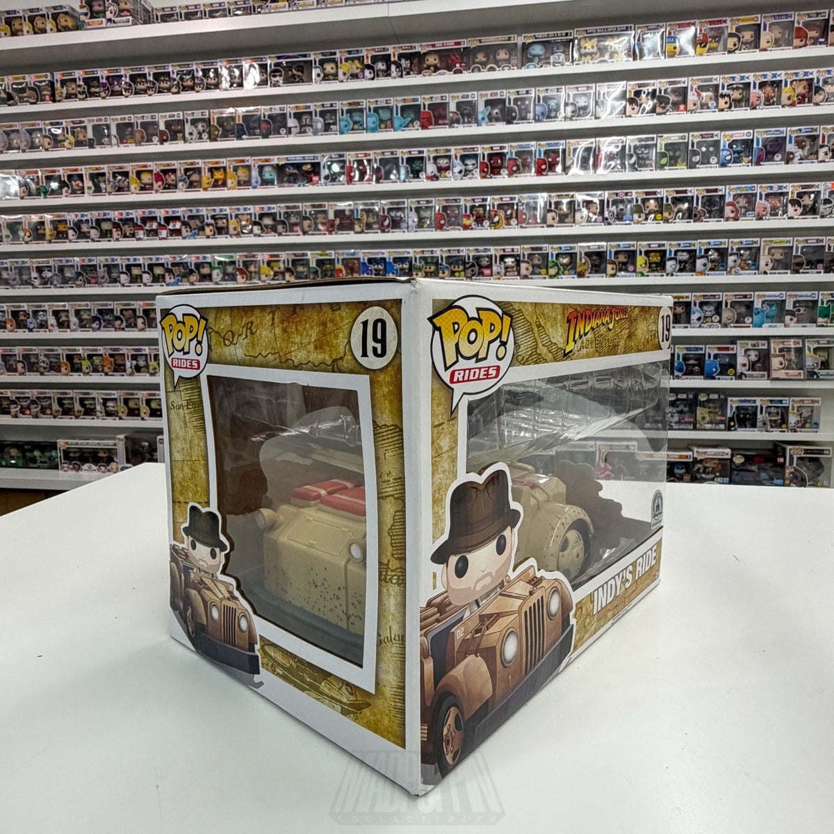 Funko Pop Disney Parks Ride Indiana Jones Adventure Indy's Ride 19 Vinyl Figure
