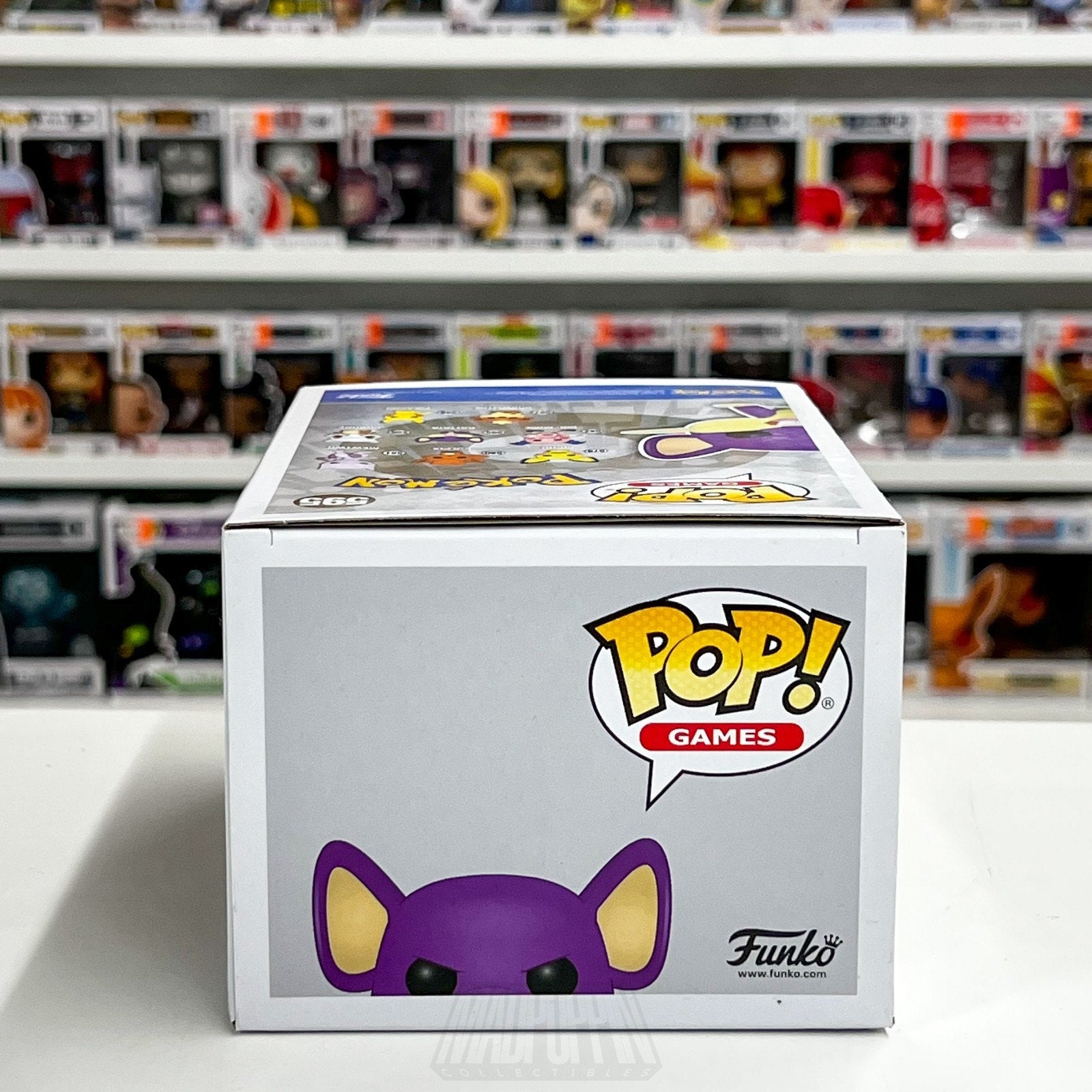 Funko Pop Video Games Pokemon Rattata 595 Japanese TCG Rodent Vinyl Figure