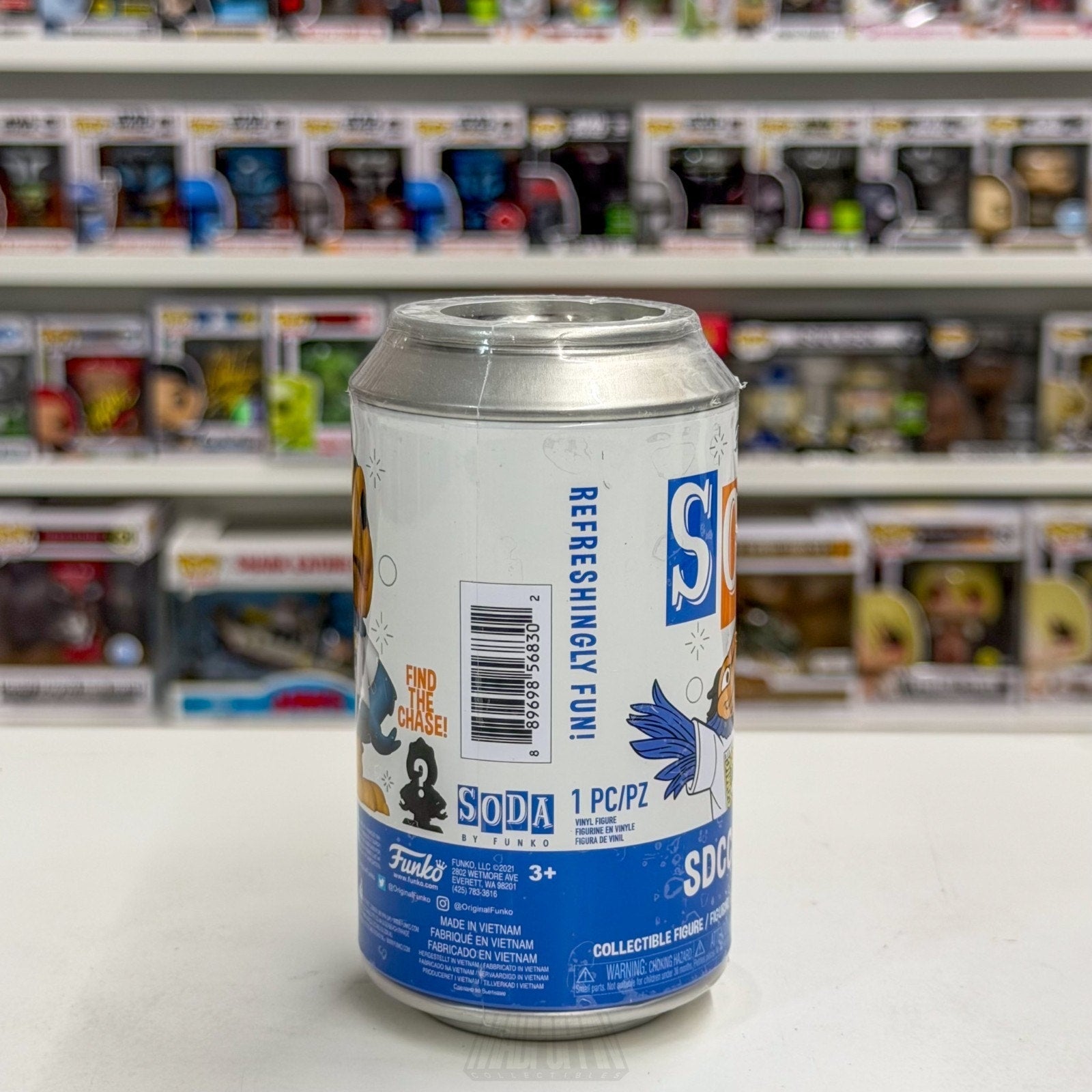 Funko Soda SDCC Toucan Sealed Can Chance at Chase San Diego Mascot Vinyl Figure