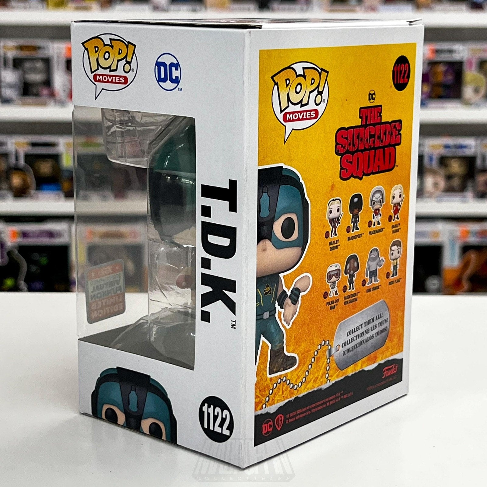 Funko Pop The Suicide Squad T.D.K. #1122 Vinyl Figure 2021 Summer Funkon LE