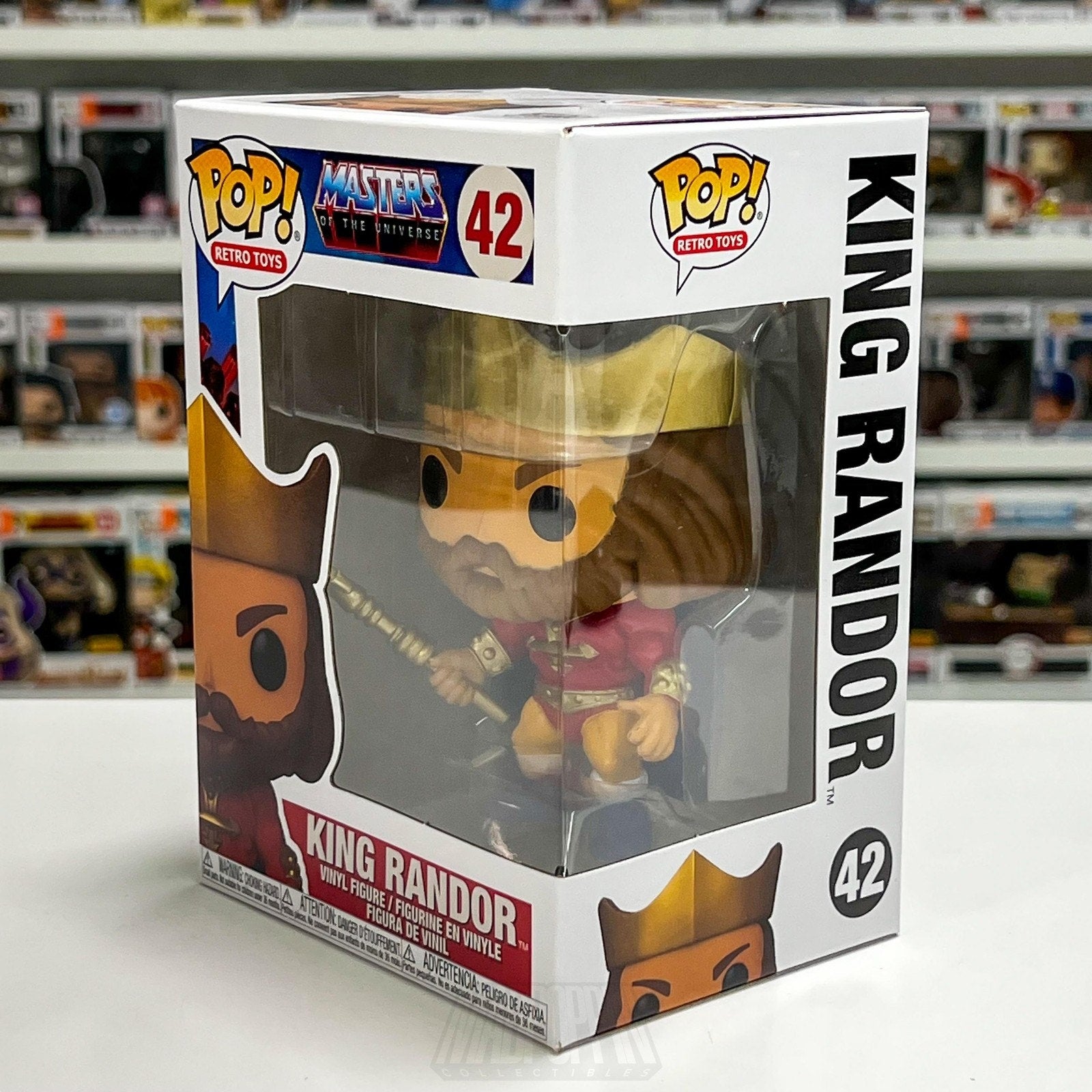 Funko Pop Retro Toys Masters of the Universe King Randor 42 Vinyl Figure MOTU
