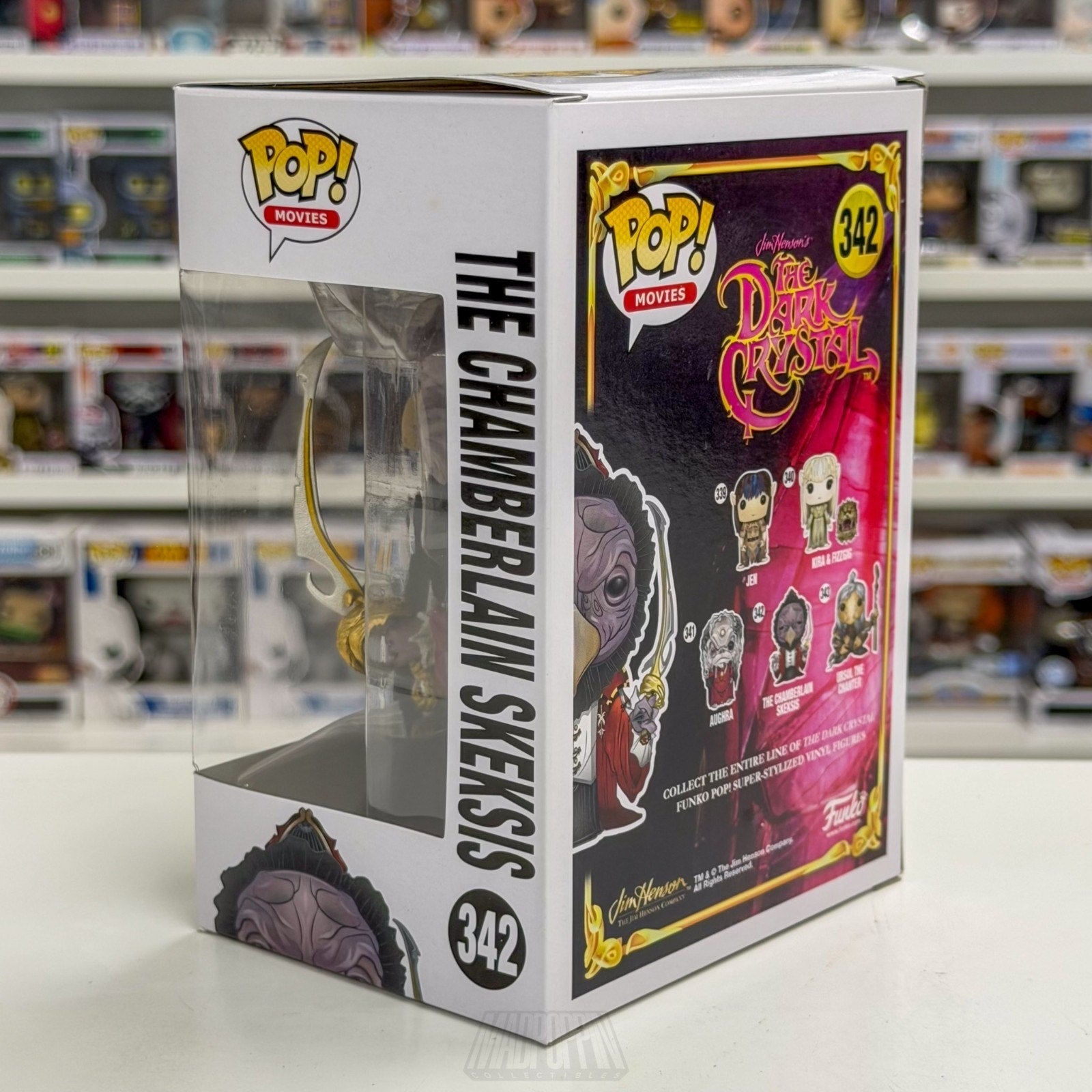 Funko Pop Movies Dark Crystal Chamberlain Skeksis 342 Vaulted Rare Vinyl Figure