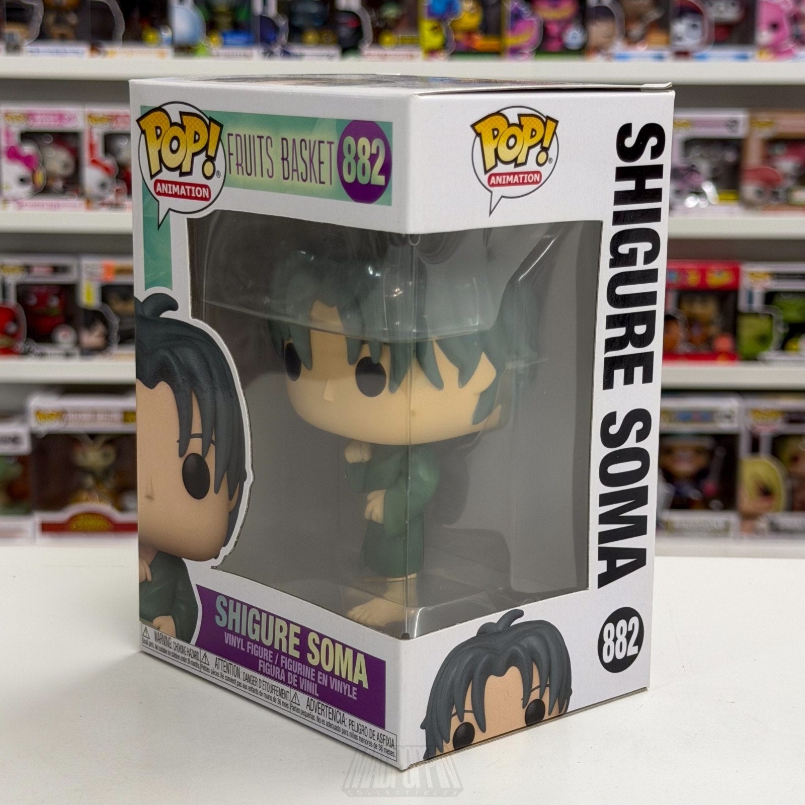 Funko Pop Anime Fruits Basket Shigure Soma 882 Supernatural Manga Vinyl Figure