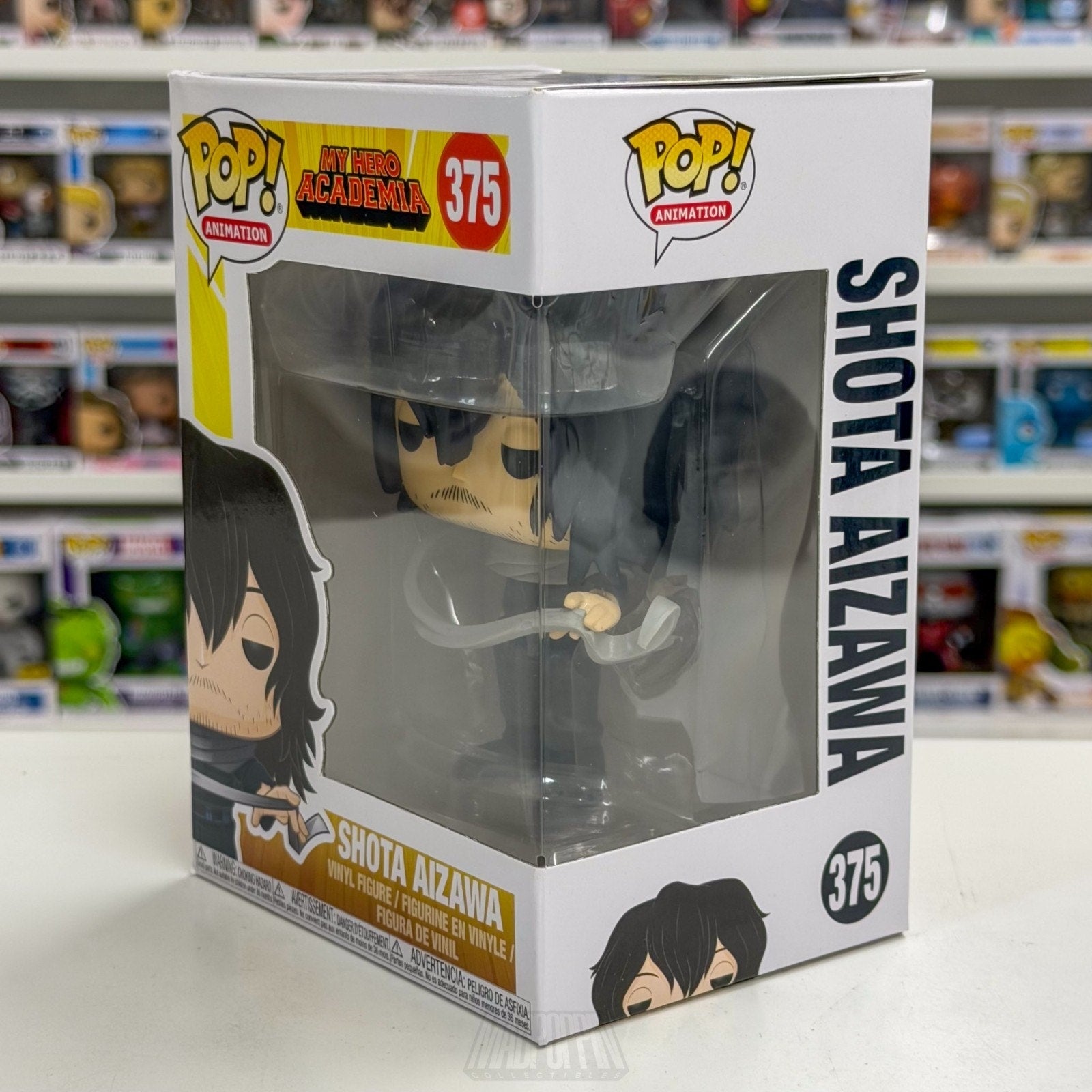 Funko Pop Anime My Hero Academia Shota Aizawa 375 Japan Manga Toy Vinyl Figure