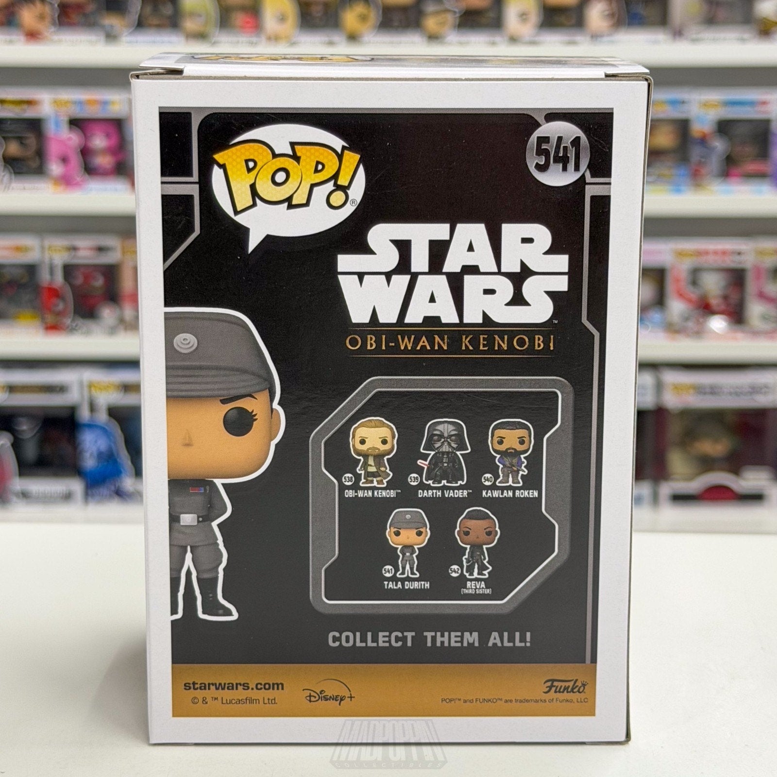 Funko Pop Star Wars Obi-Wan Kenobi Tala Durith 541 Imperial Officer Vinyl Figure