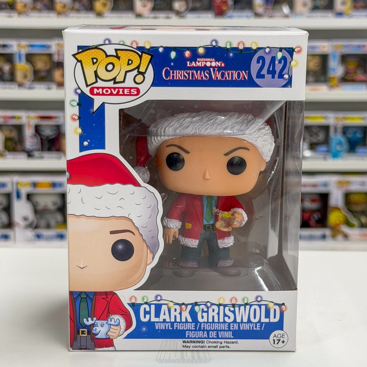 Funko Pop National Lampoons Christmas Vacation Clark Griswold 242 Vinyl Figure