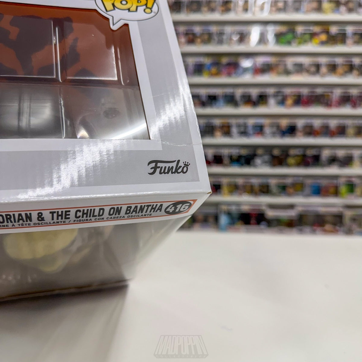 Funko Pop Rides Star Wars The Mandalorian & The Child on Bantha 416 Vinyl Figure