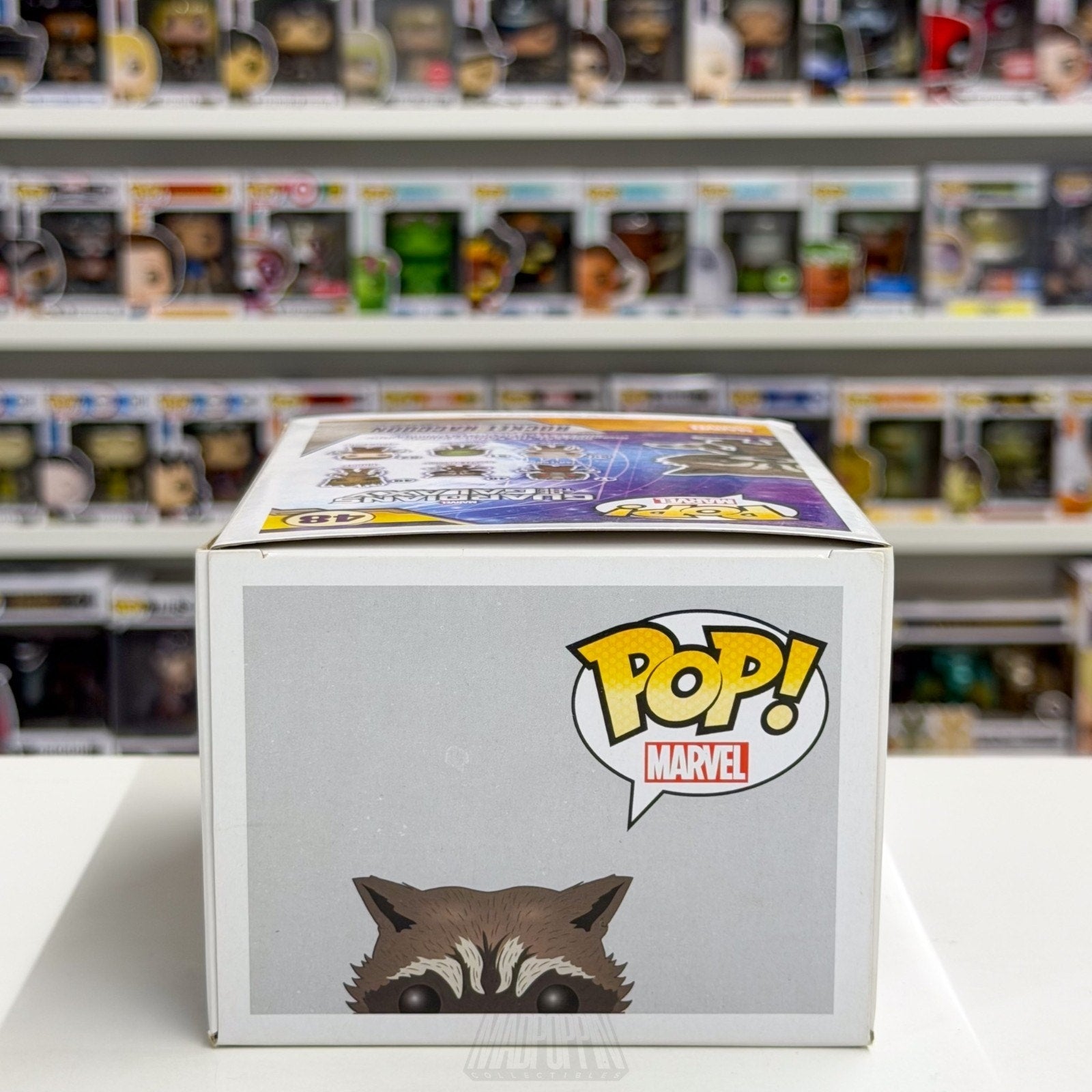 Funko Pop Marvel Guardians of the Galaxy Rocket Raccoon 48 GOTG Toy Vinyl Figure
