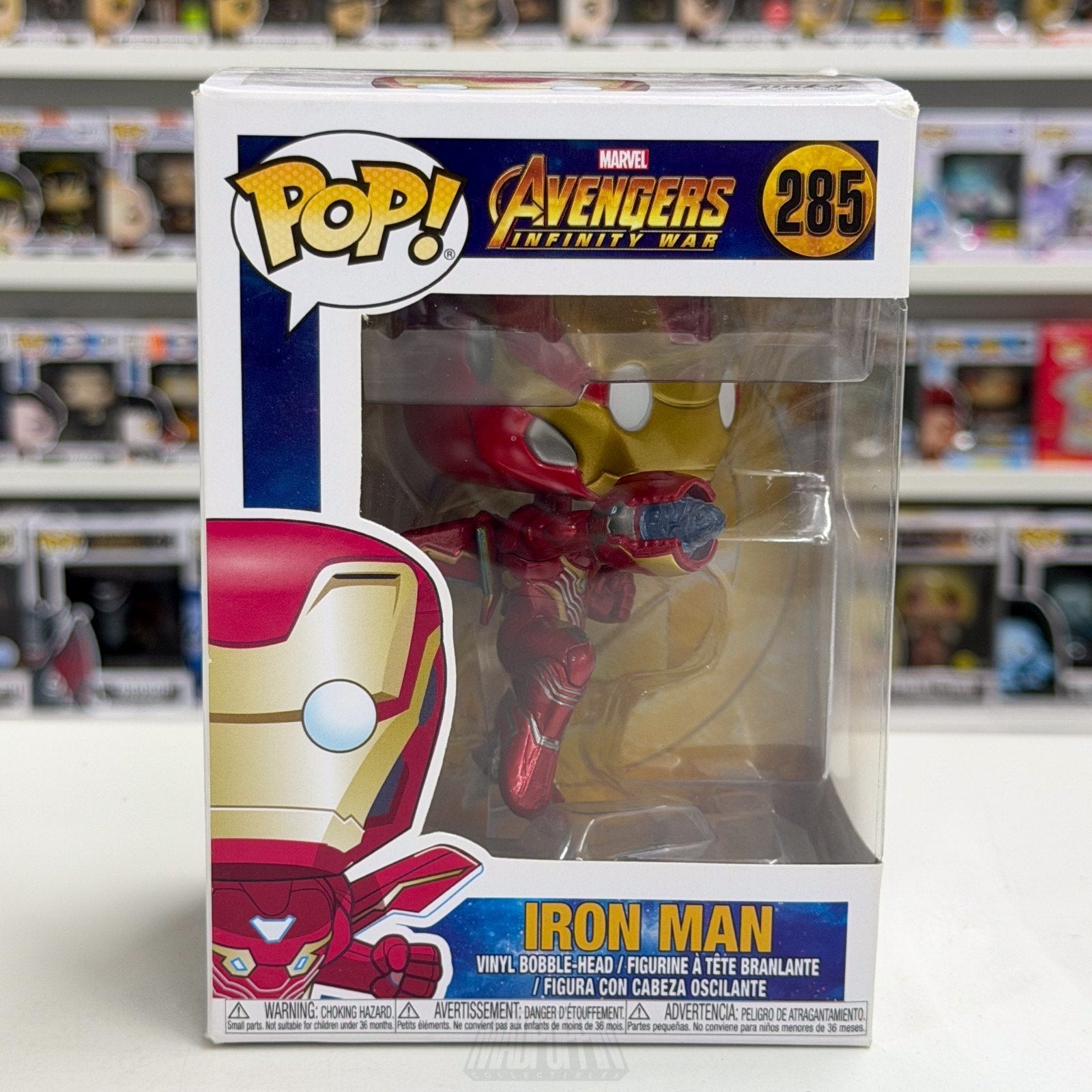 Funko Pop Marvel Avengers Infinity War Iron Man Flying 285 Hero Toy Vinyl Figure