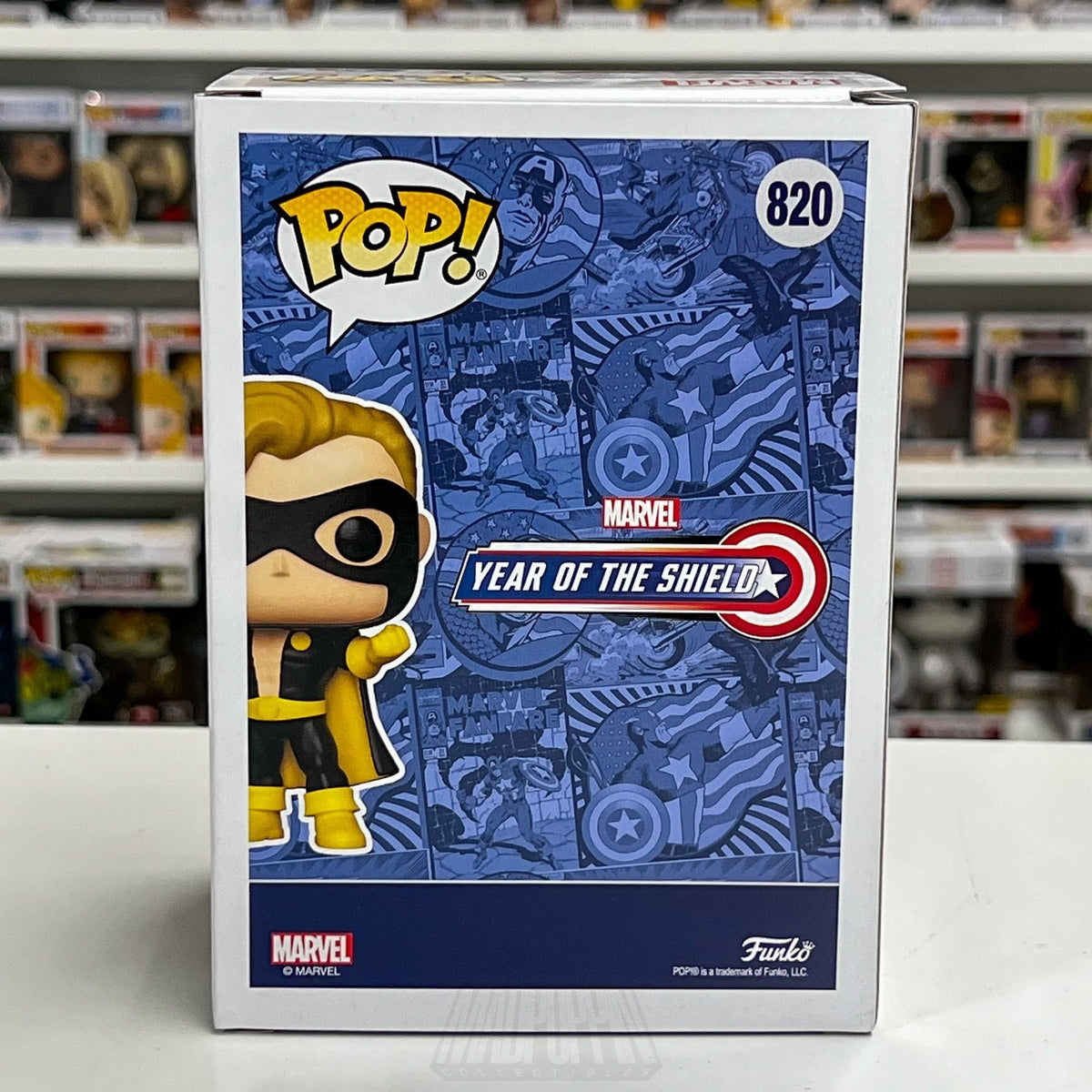 Funko Pop Marvel Collector Corps Nomad Steve Rogers 820 Captain America Figure